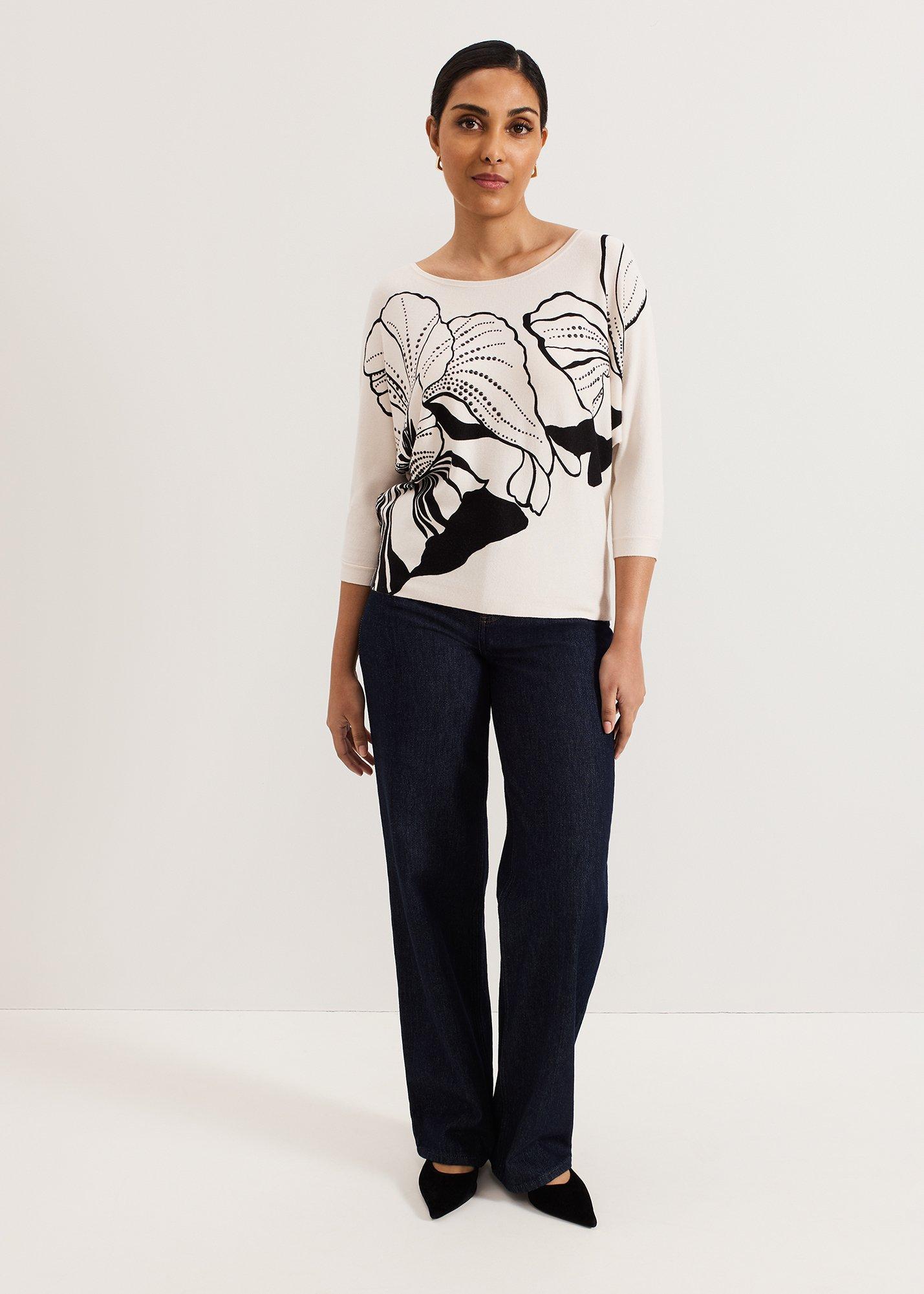 ${product-id}-Petite Poppie Top-Black/Ivory-${view-type}