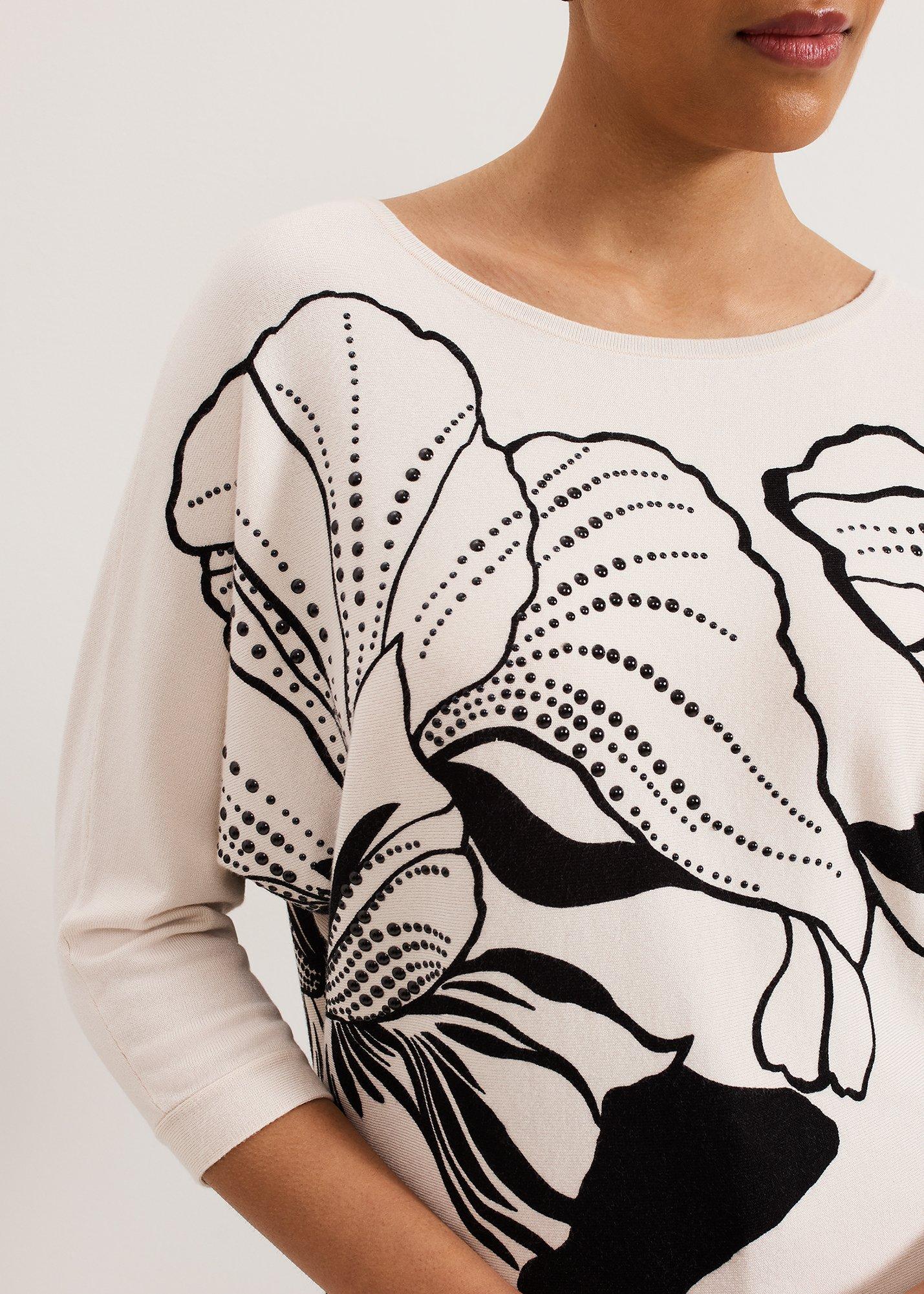 ${product-id}-Petite Poppie Top-Black/Ivory-${view-type}