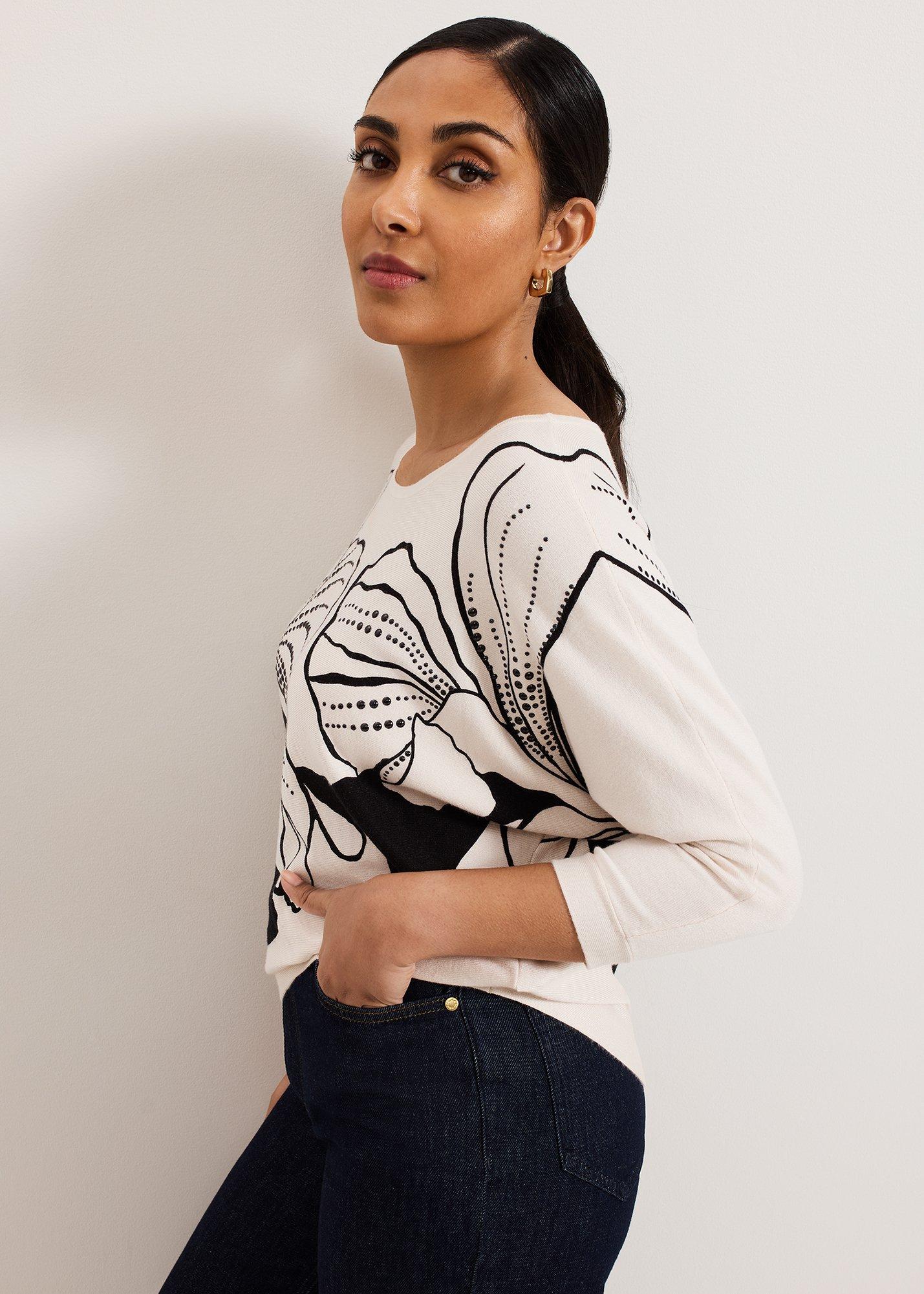 ${product-id}-Petite Poppie Top-Black/Ivory-${view-type}