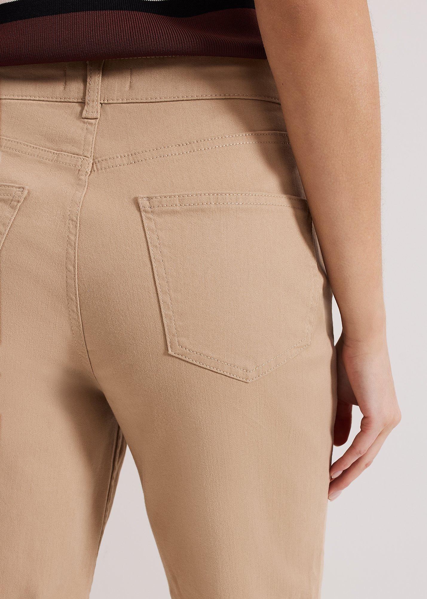 Lindsey Cropped Straight Leg Jean