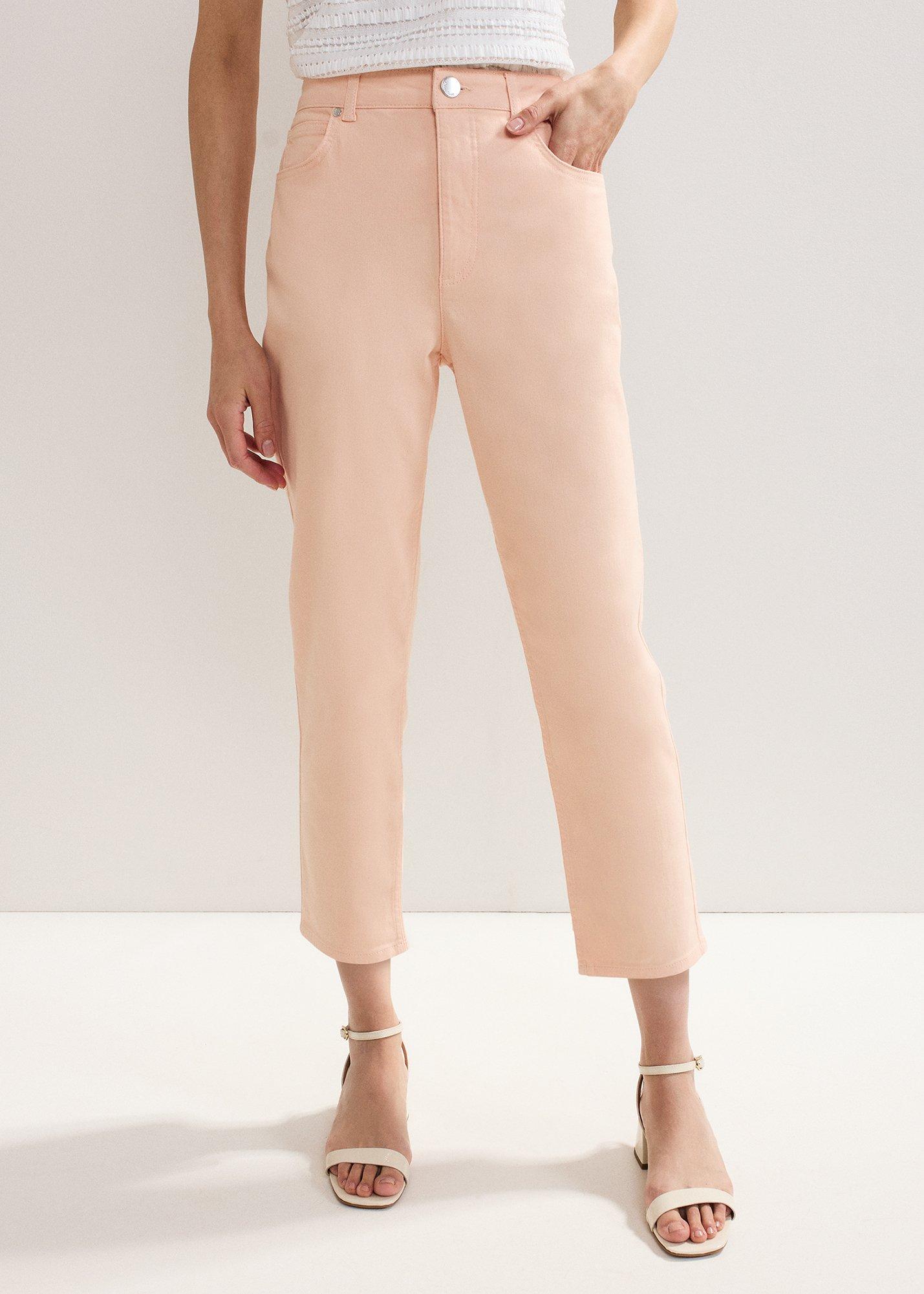 Lindsey Cropped Straight Leg Jean