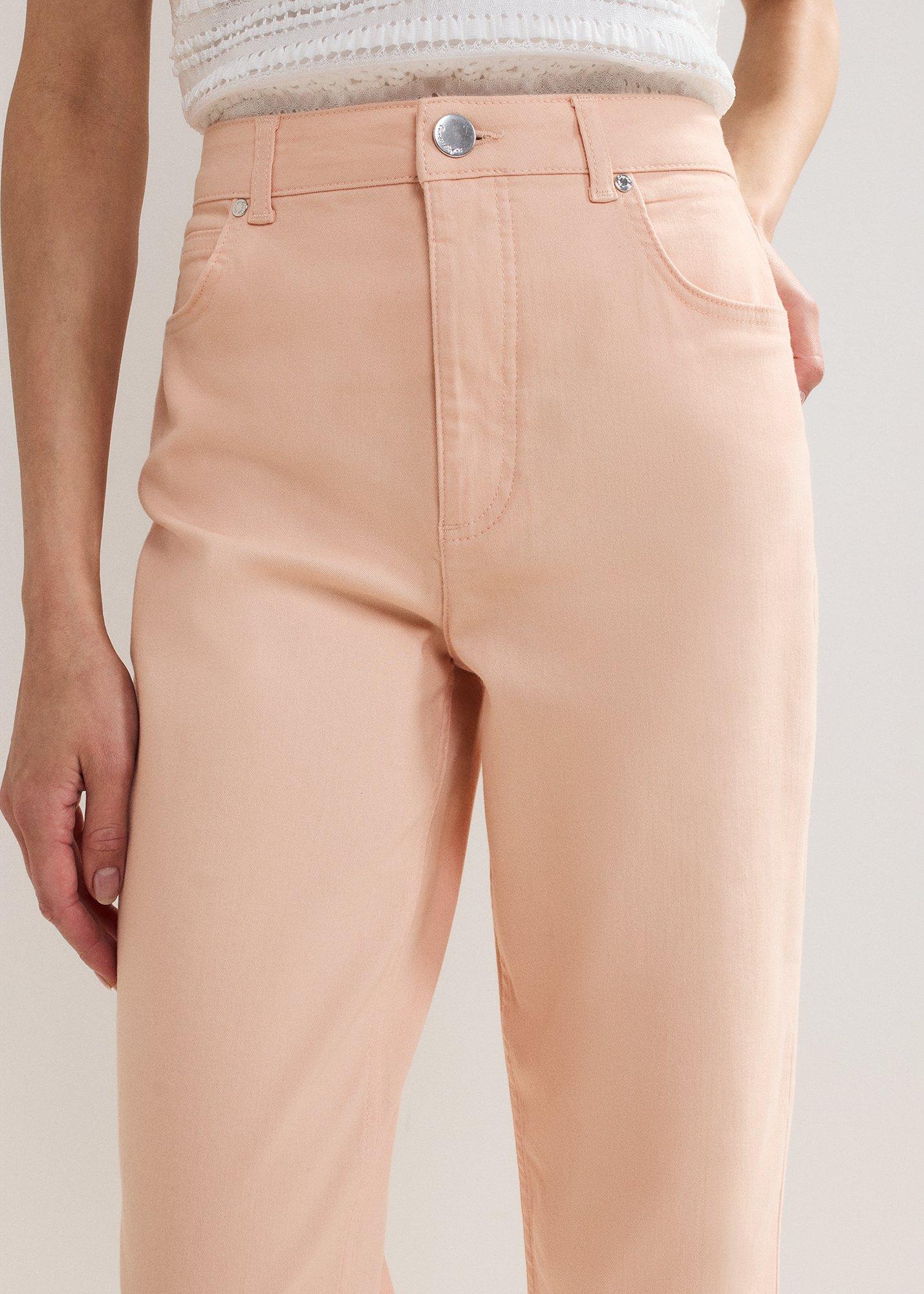 Lindsey Cropped Straight Leg Jean