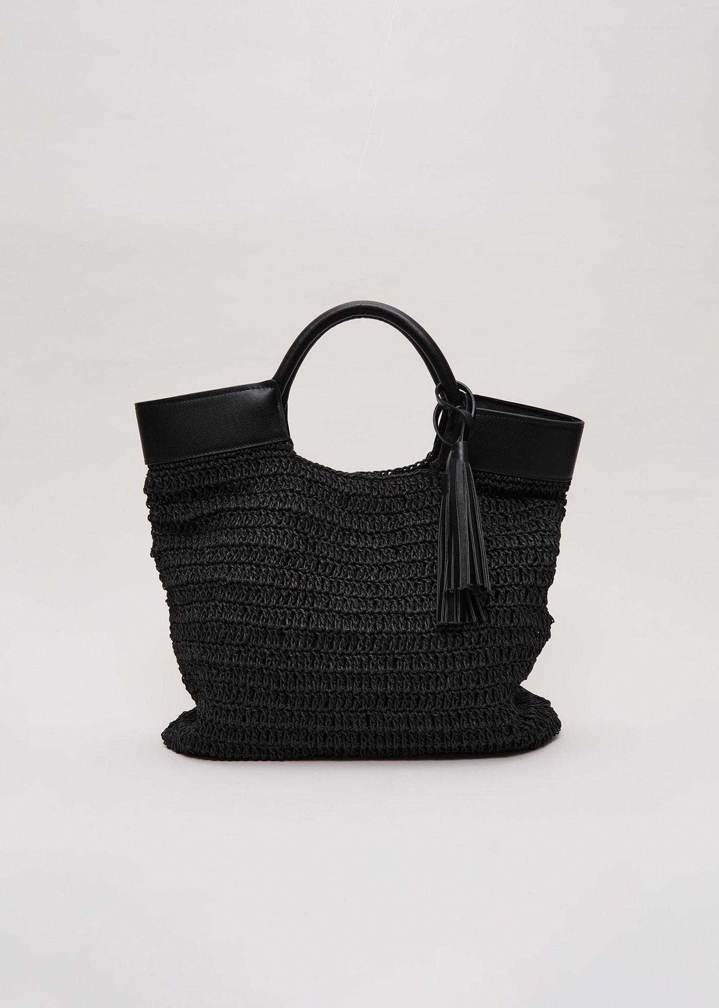 Straw Shopper Bag