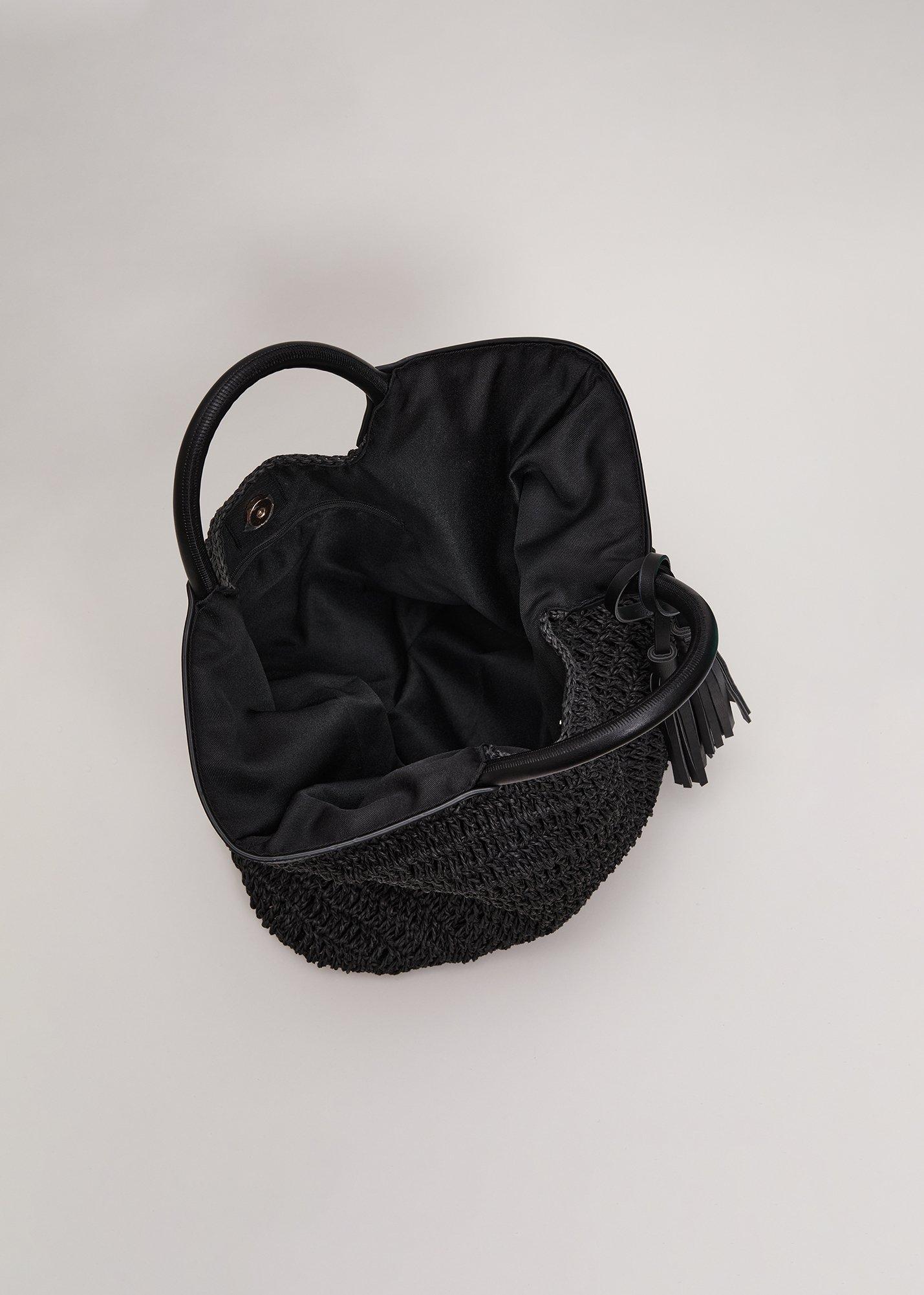 ${product-id}-Straw Shopper Bag-Black-${view-type}