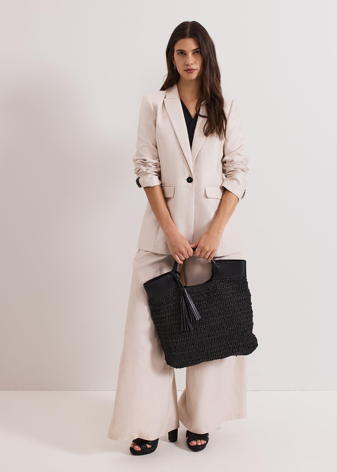 ${product-id}-Straw Shopper Bag-Black-${view-type}