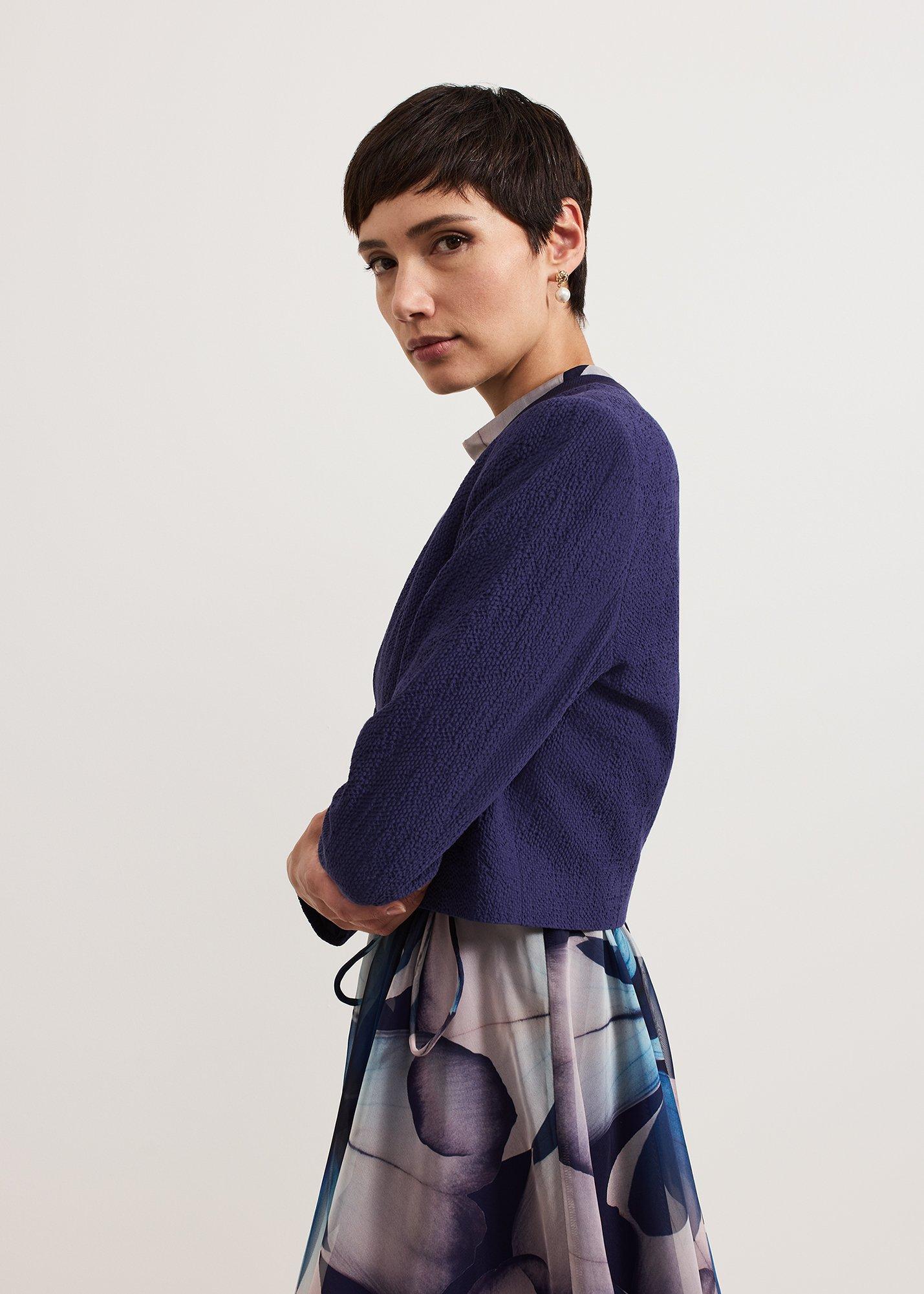 Olivia Textured Short Jacket