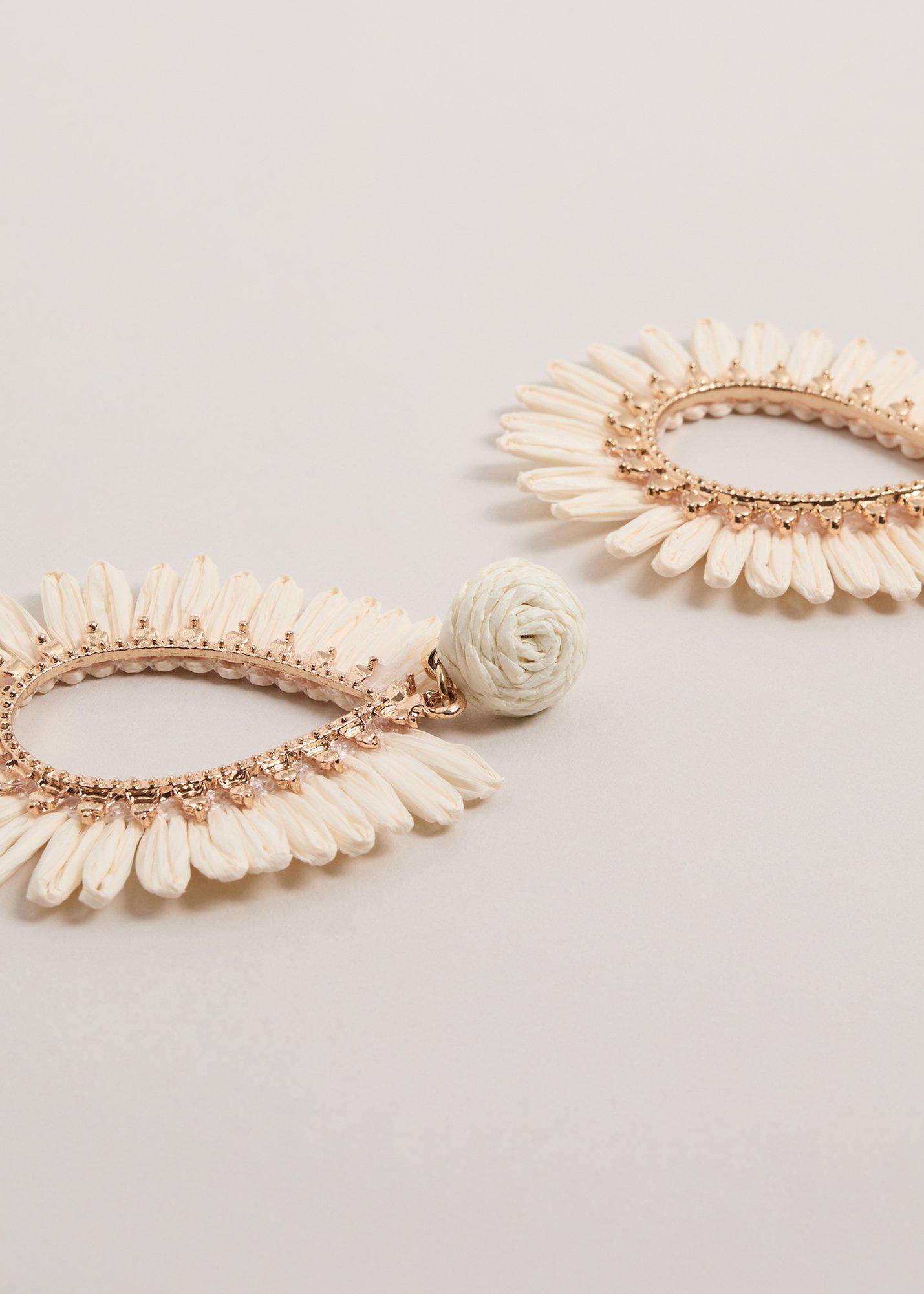 Raffia Earrings