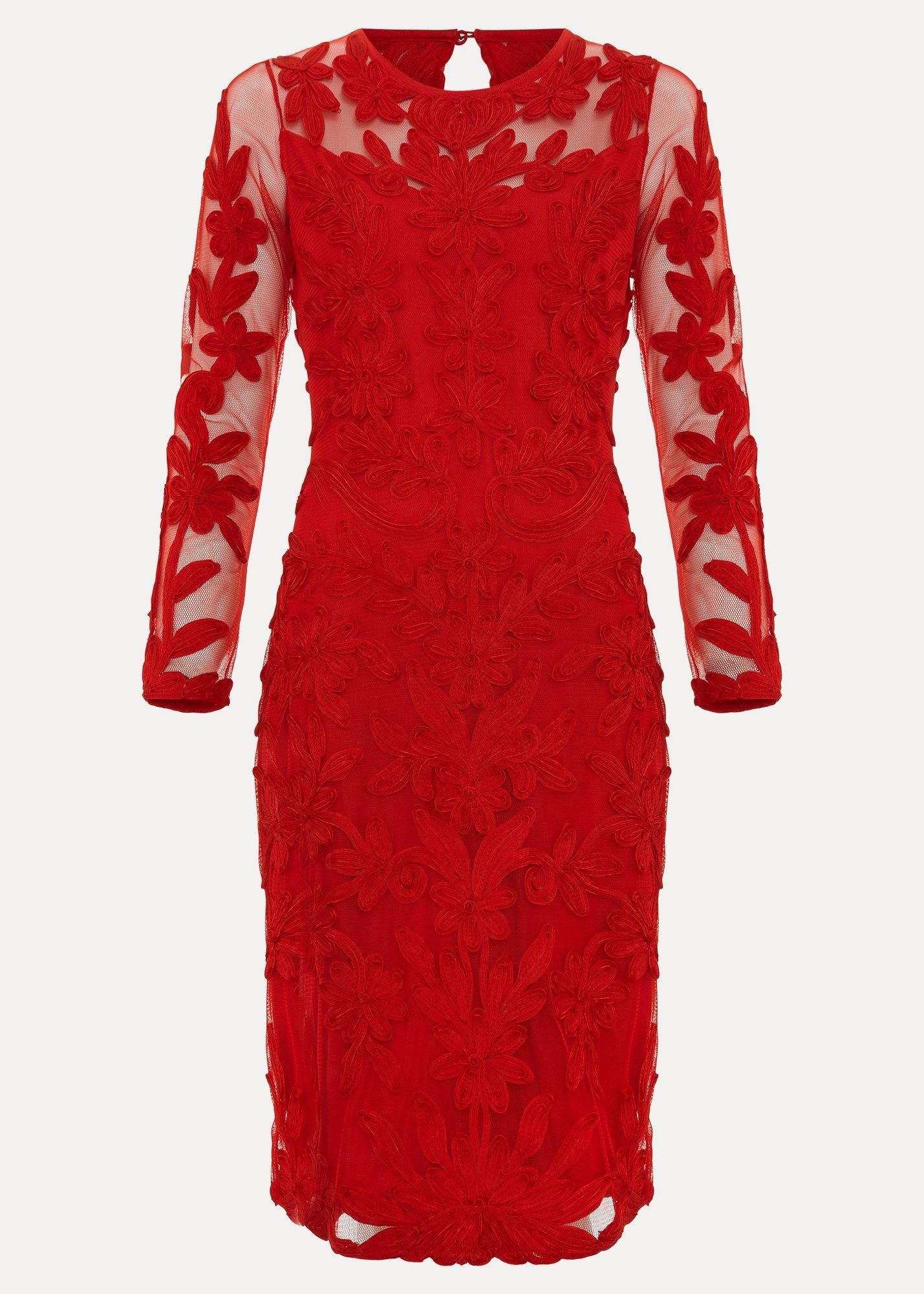 ${product-id}-Navida Midi Dress-Red-${view-type}
