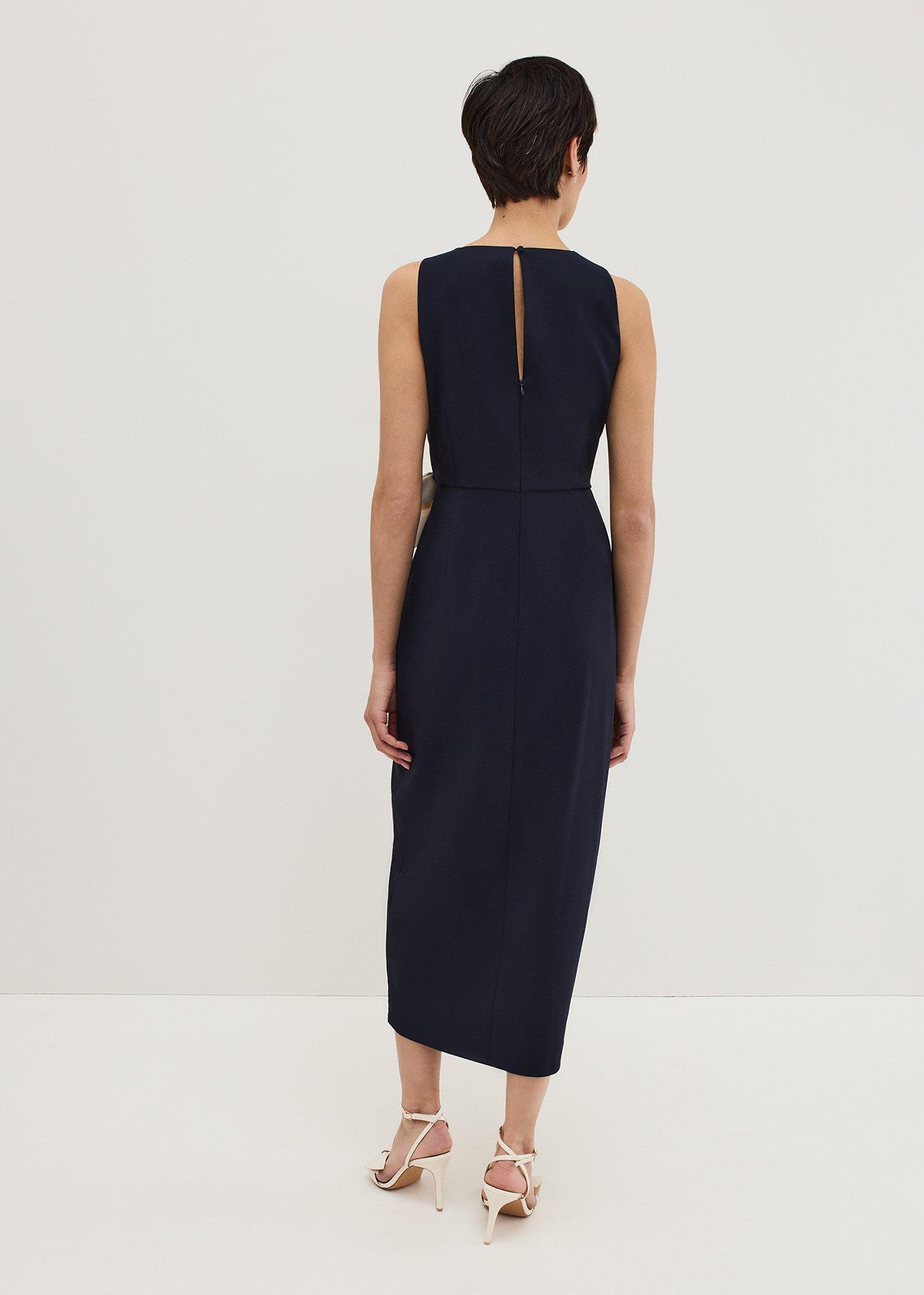 ${product-id}-Sophia Bow Dress-Navy/Ivory-${view-type}