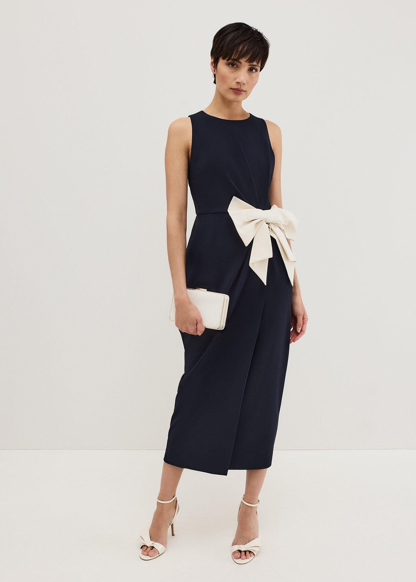 ${product-id}-Sophia Bow Dress-Navy/Ivory-${view-type}