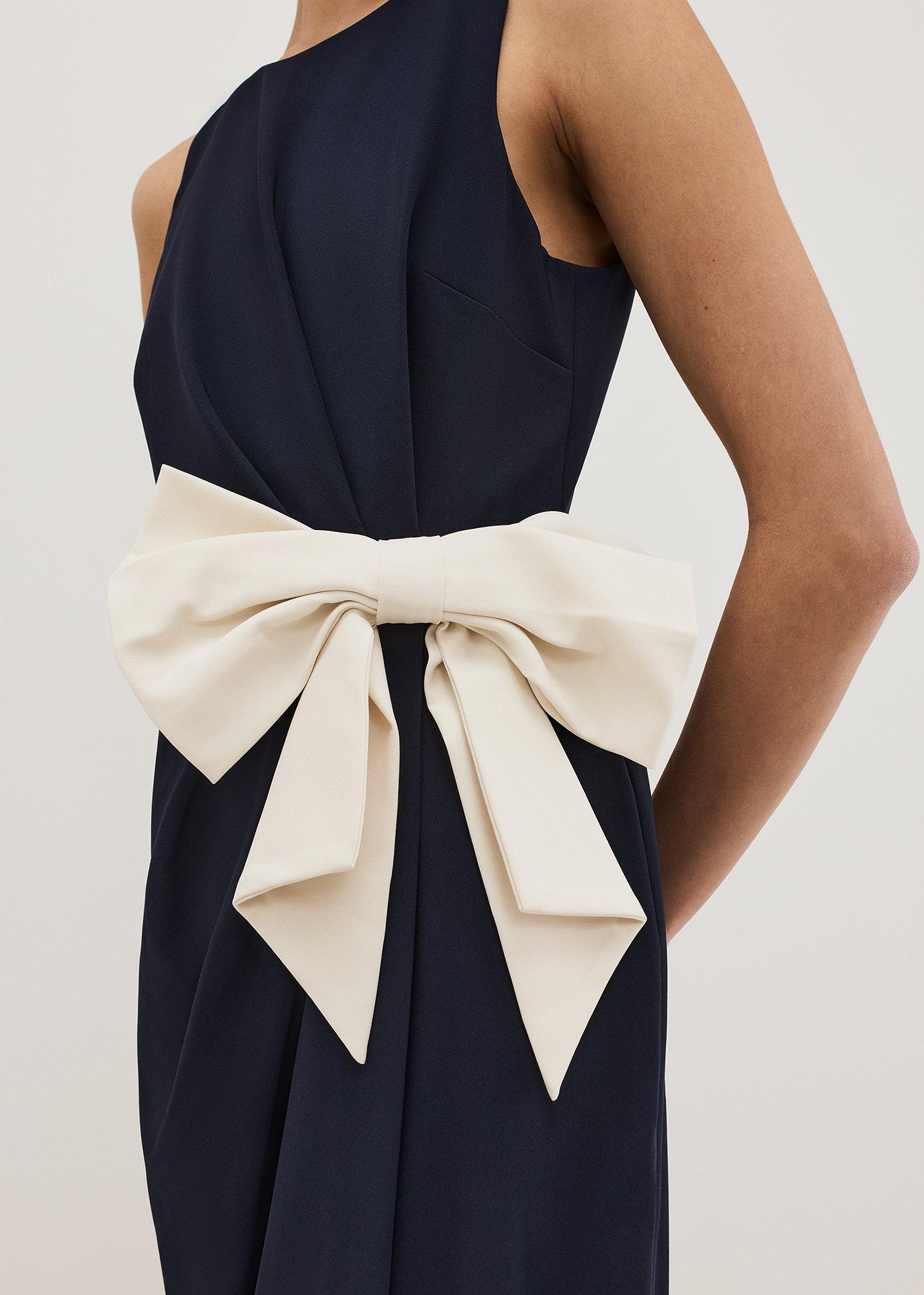 ${product-id}-Sophia Bow Dress-Navy/Ivory-${view-type}