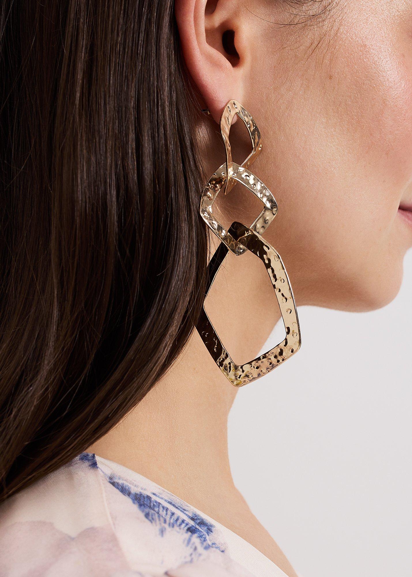 ${product-id}-Link Drop Earrings-Gold-${view-type}