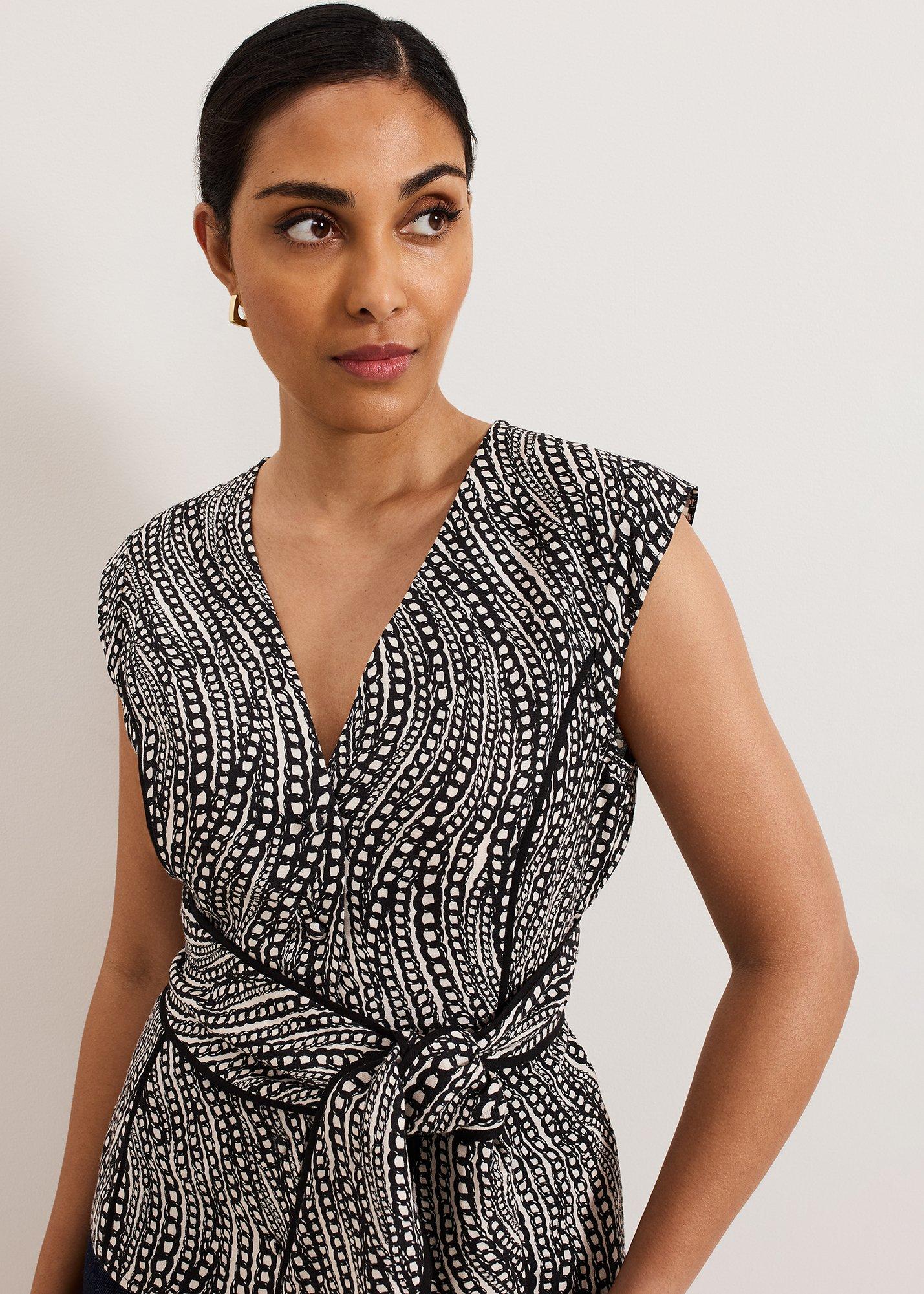 Petite Print Top