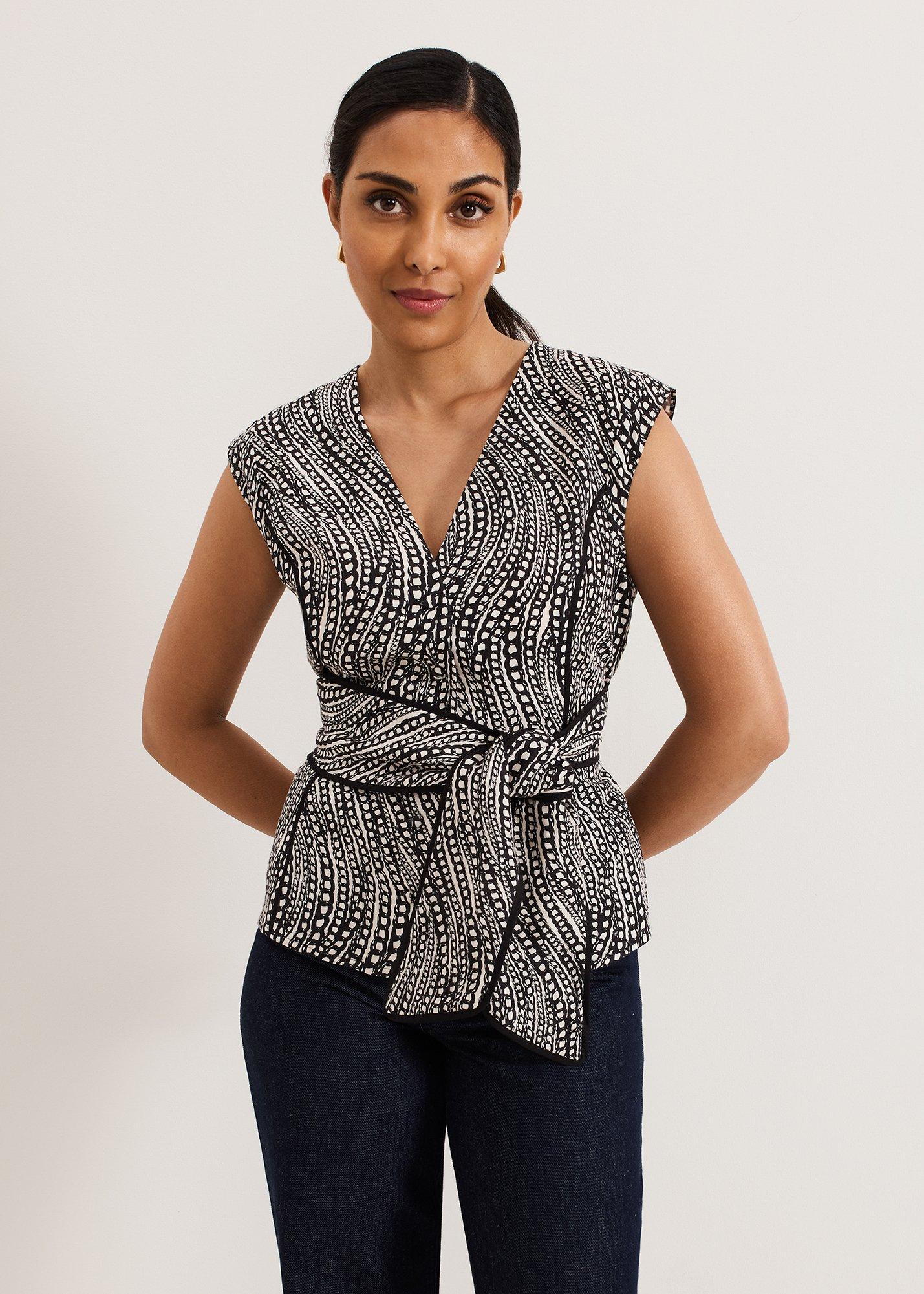 ${product-id}-Petite Mariana Top-Black/Ivory-${view-type}
