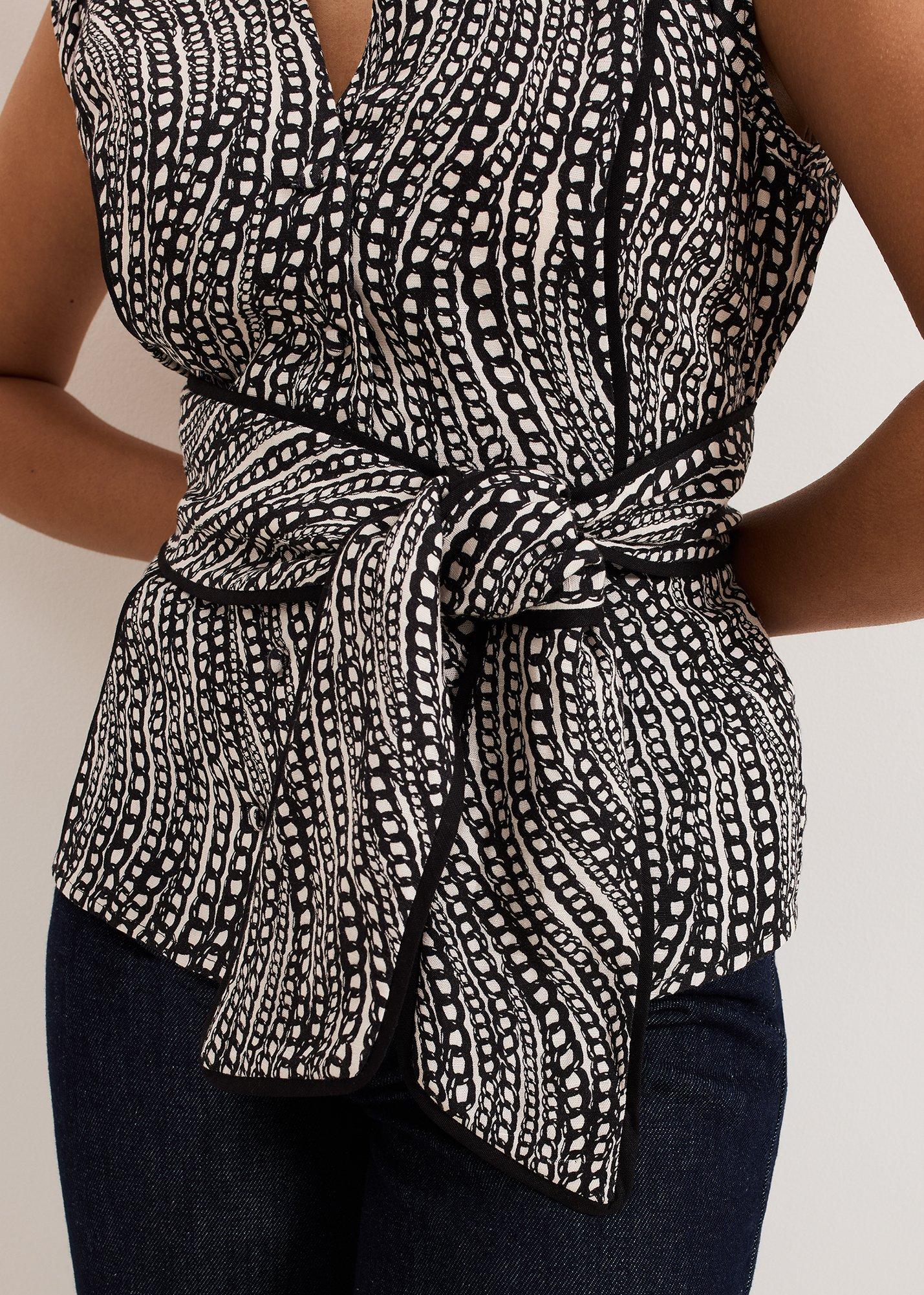 ${product-id}-Petite Mariana Top-Black/Ivory-${view-type}