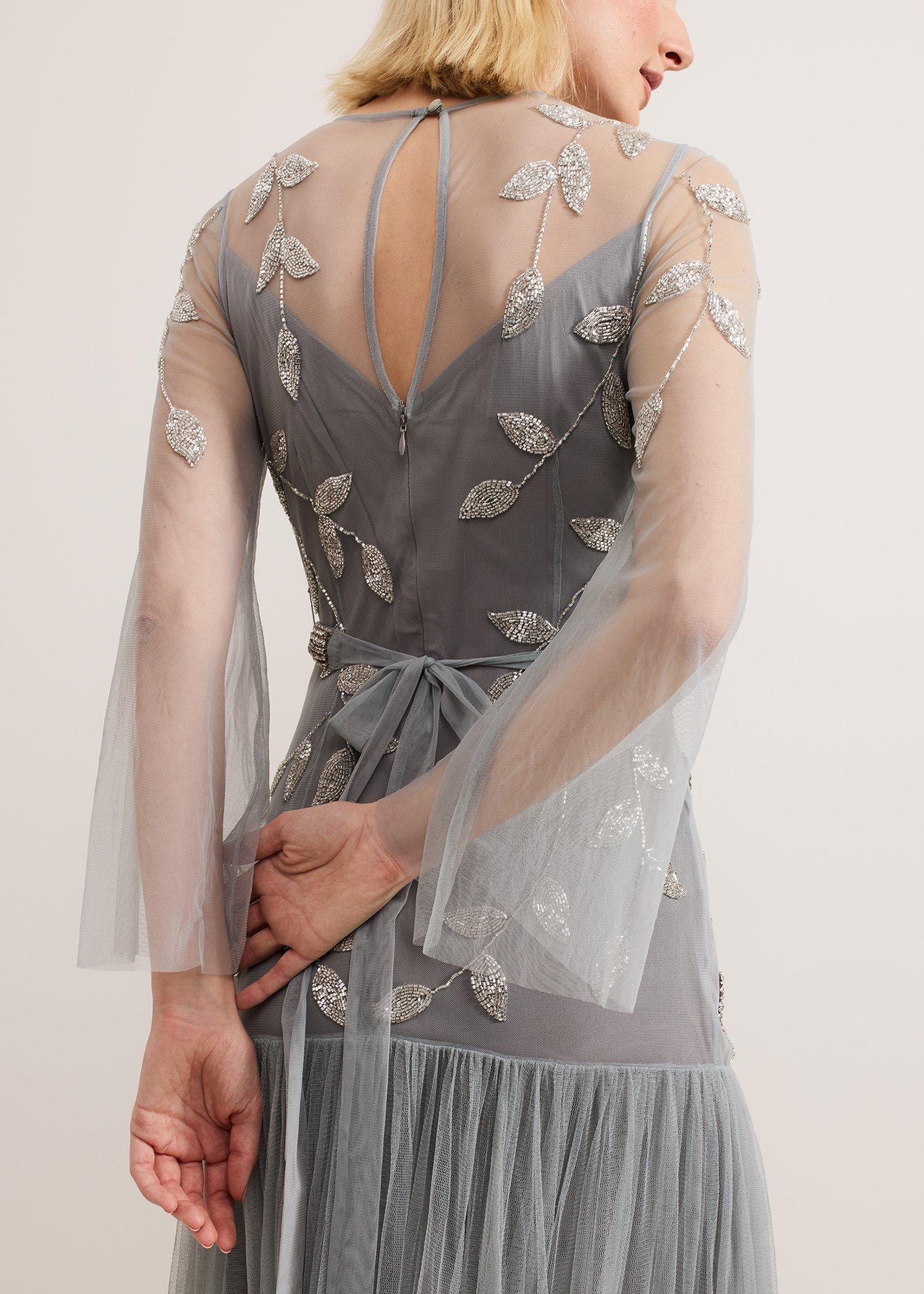 ${product-id}-Trish Beaded Dress-Eau De Nil-${view-type}