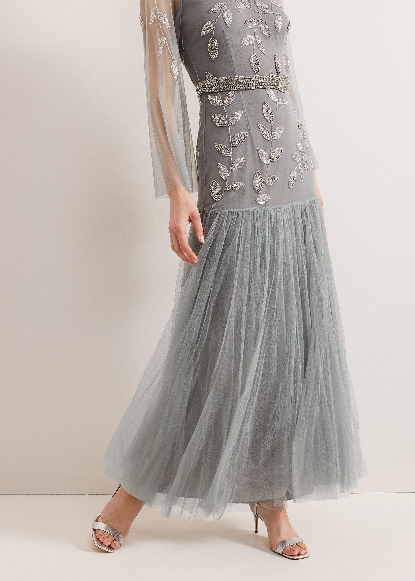 ${product-id}-Trish Beaded Dress-Eau De Nil-${view-type}