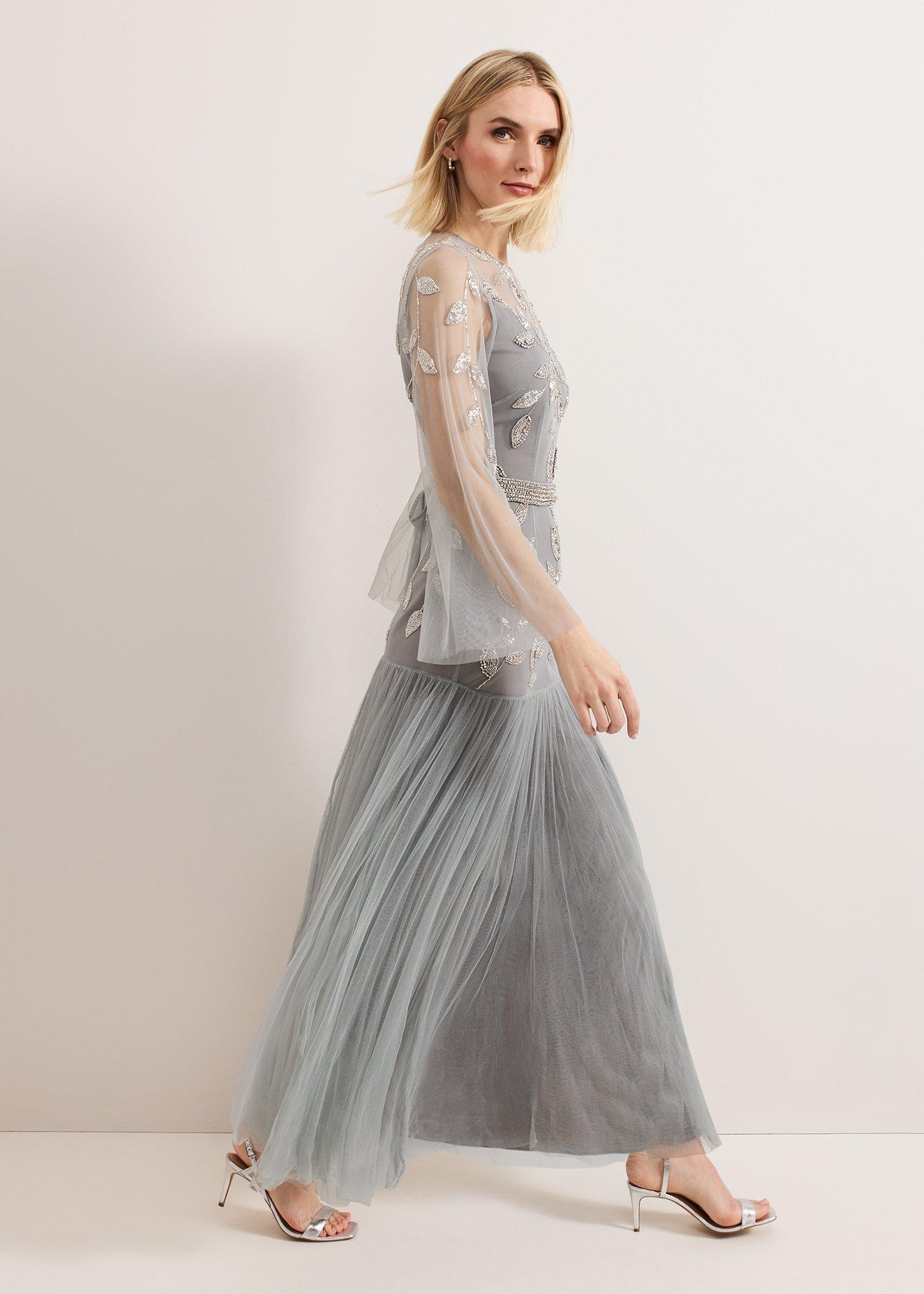 ${product-id}-Trish Beaded Dress-Eau De Nil-${view-type}