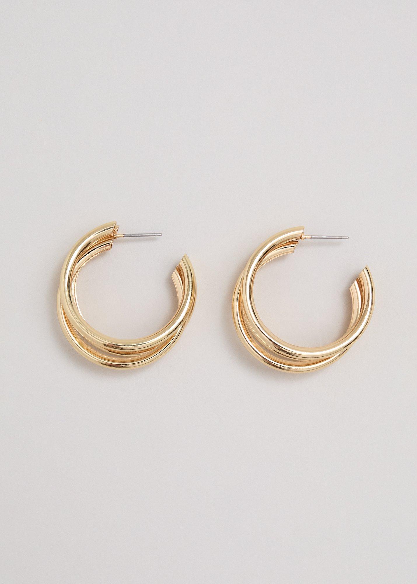 Triple Hoop Earrings