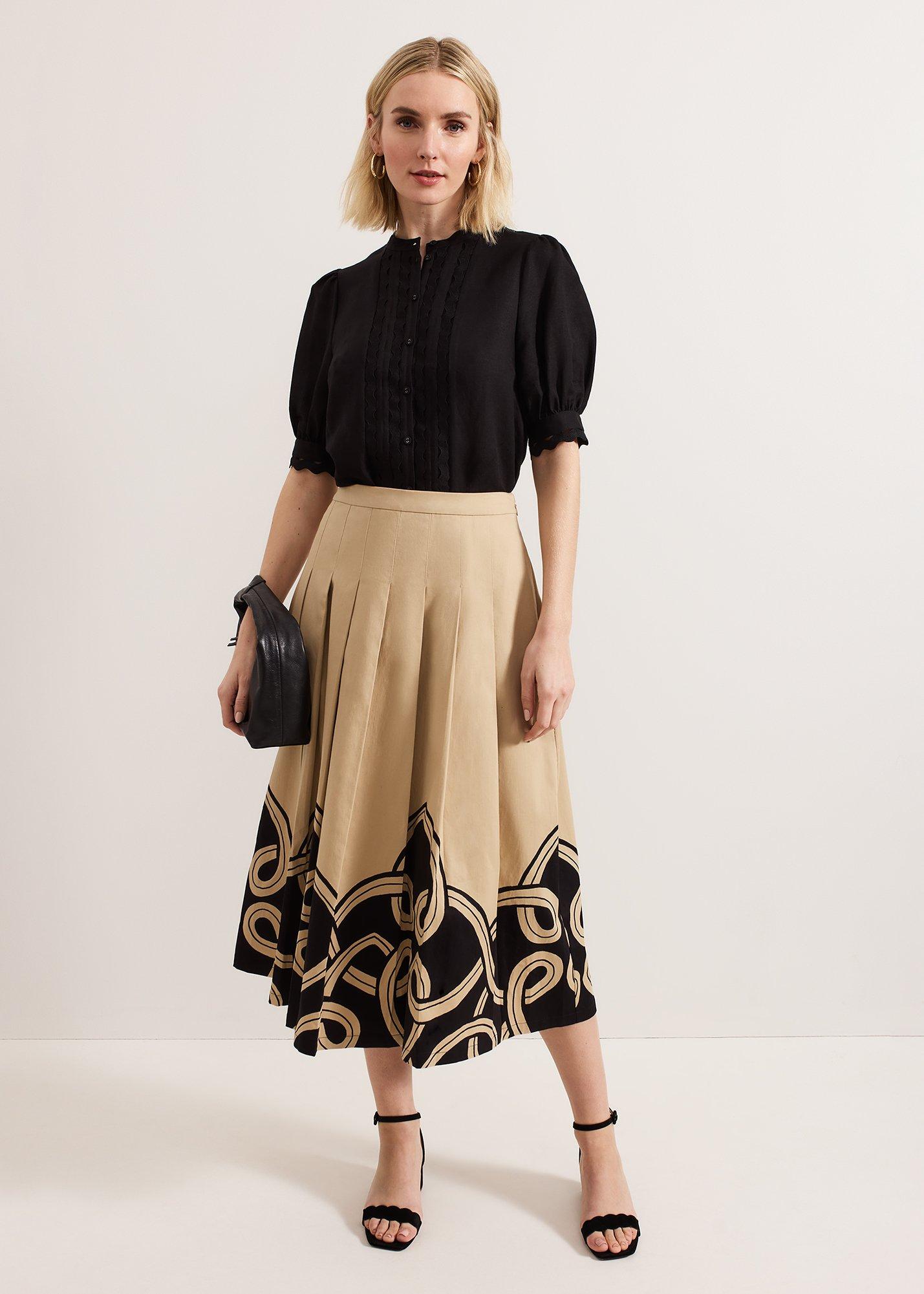 ${product-id}-Ottilie Linen Blouse-Black-${view-type}