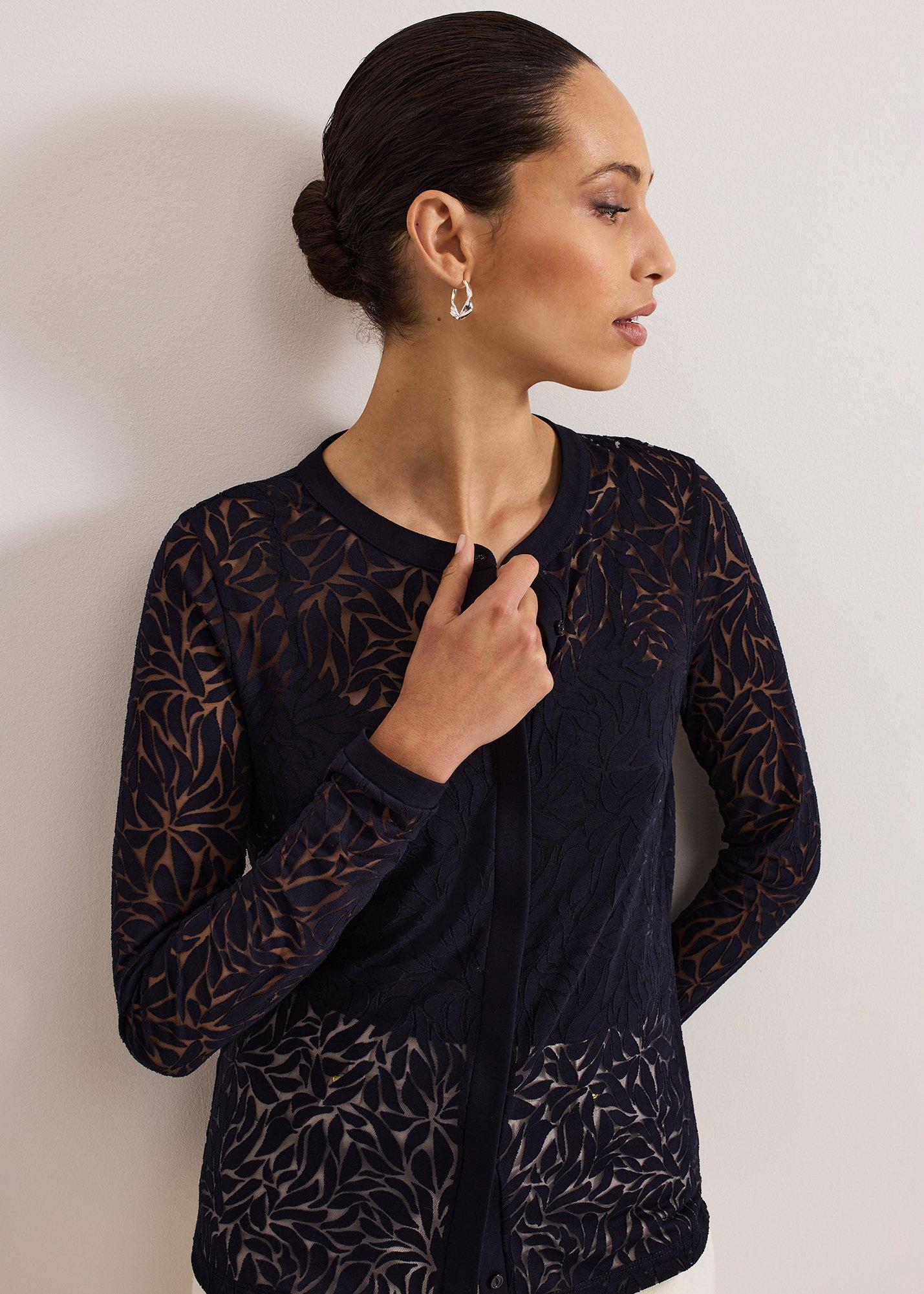 ${product-id}-Fern Burnout Top-Navy-${view-type}