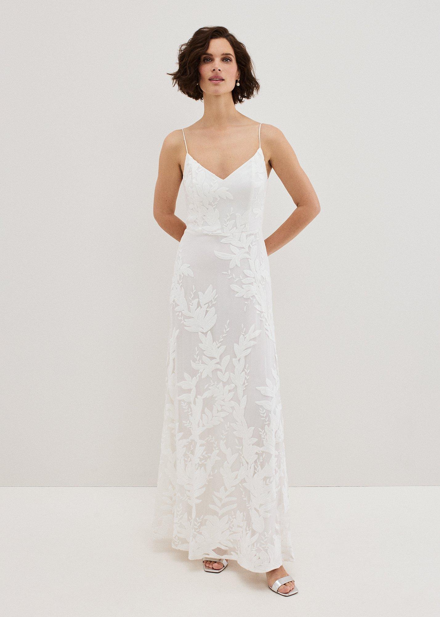 Arabella Silk Ivory Dress