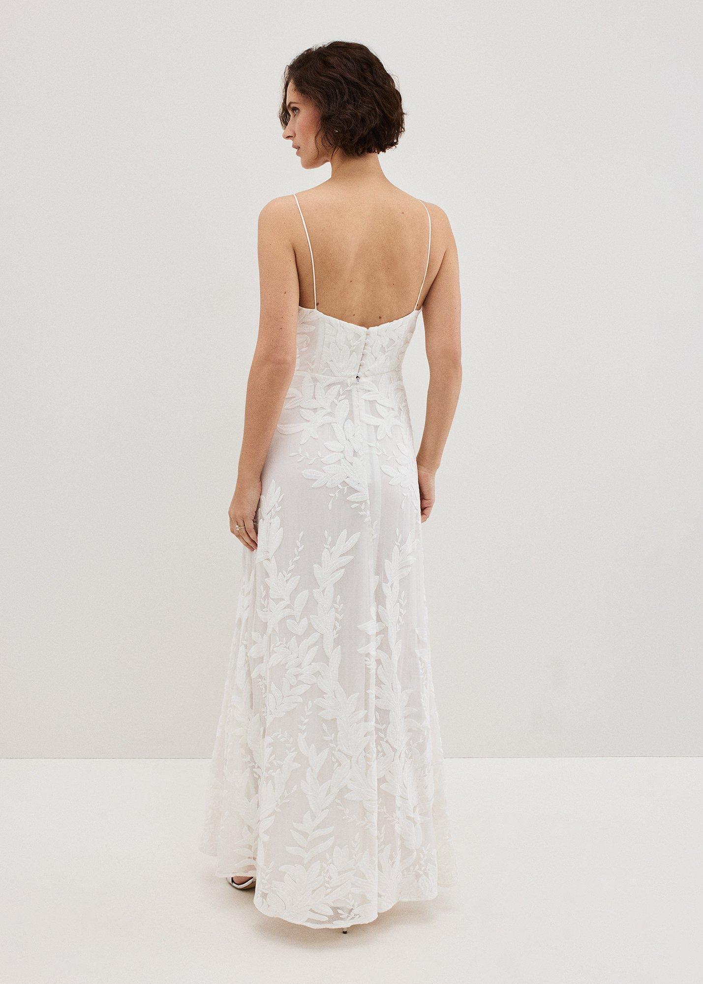 Arabella Silk Ivory Dress