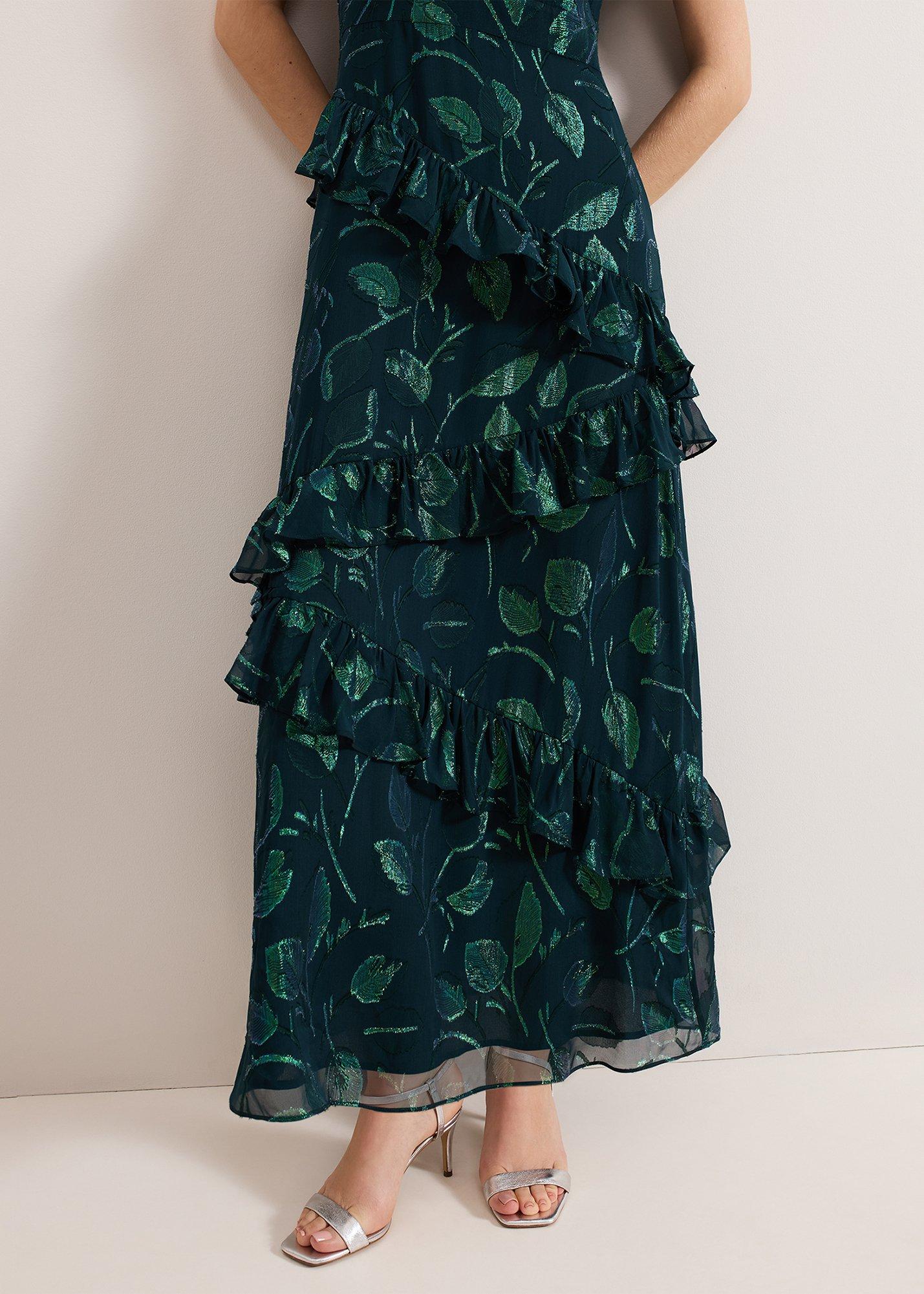 ${product-id}-Haisley Silk Dress-Green-${view-type}