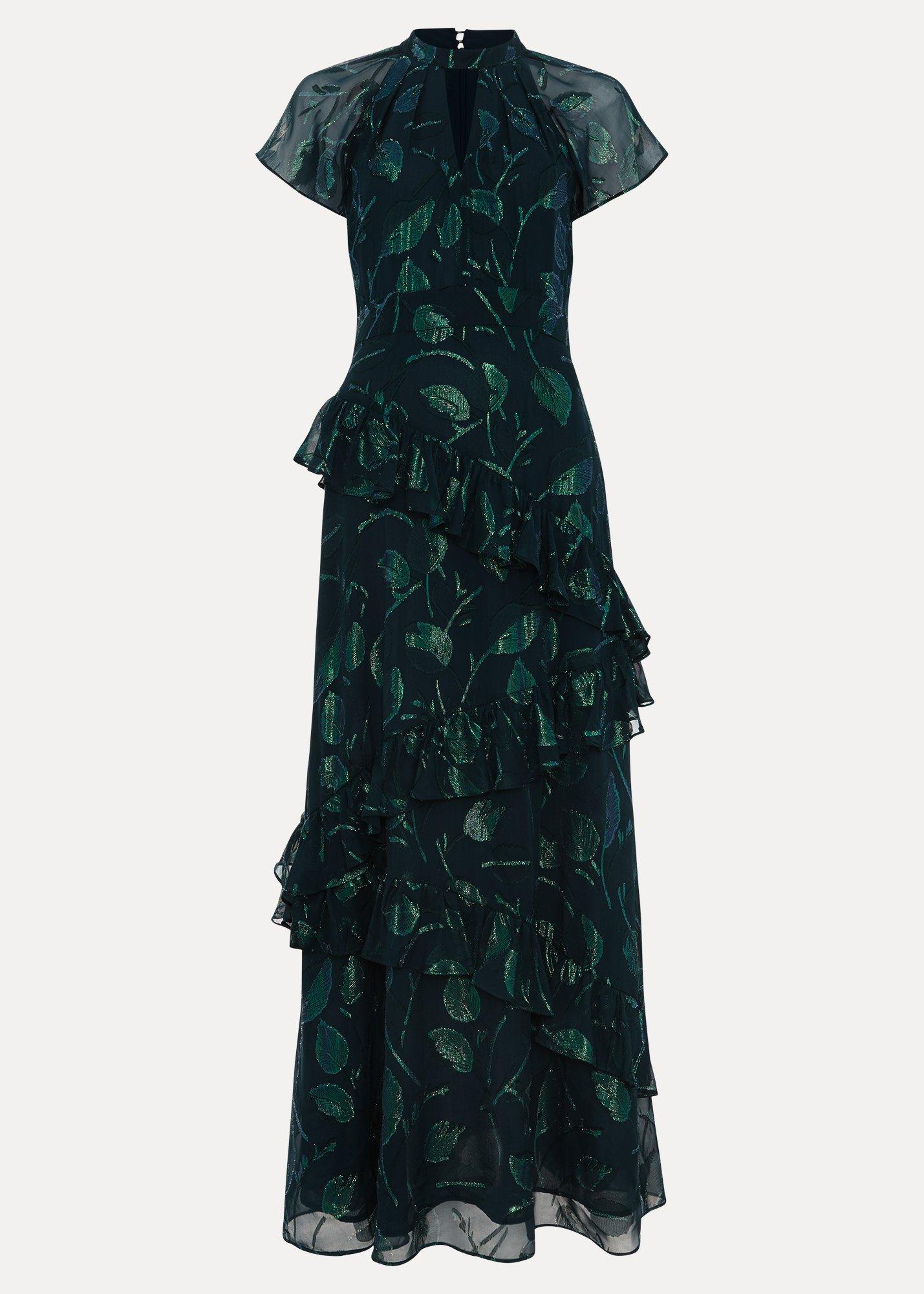 ${product-id}-Haisley Silk Dress-Green-${view-type}