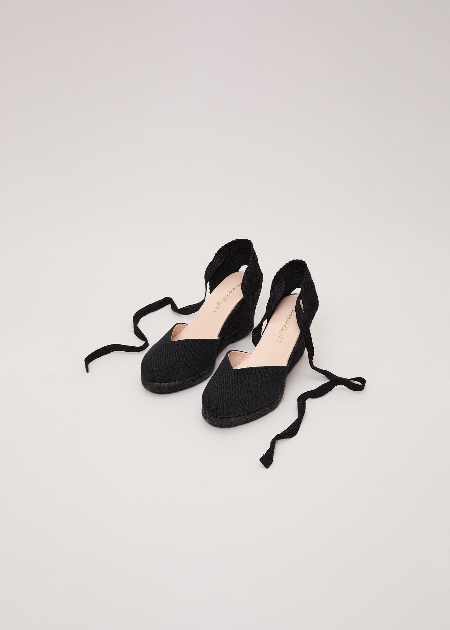 Canvas Wedge Espadrille