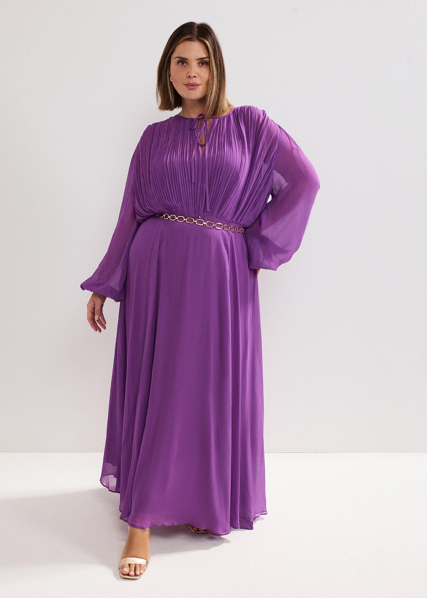 Amal Pleated Dress