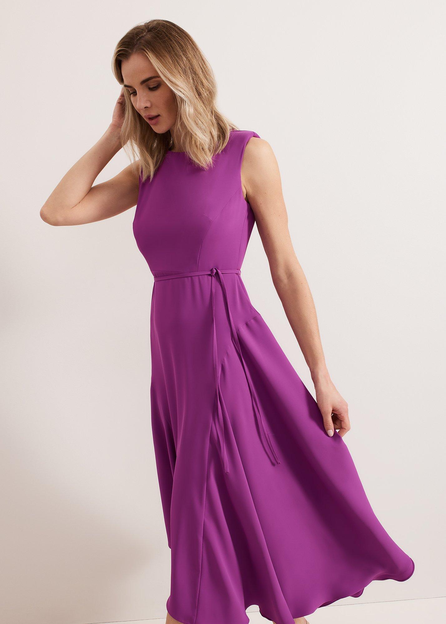 ${product-id}-Maya Plain Dress-Purple-${view-type}
