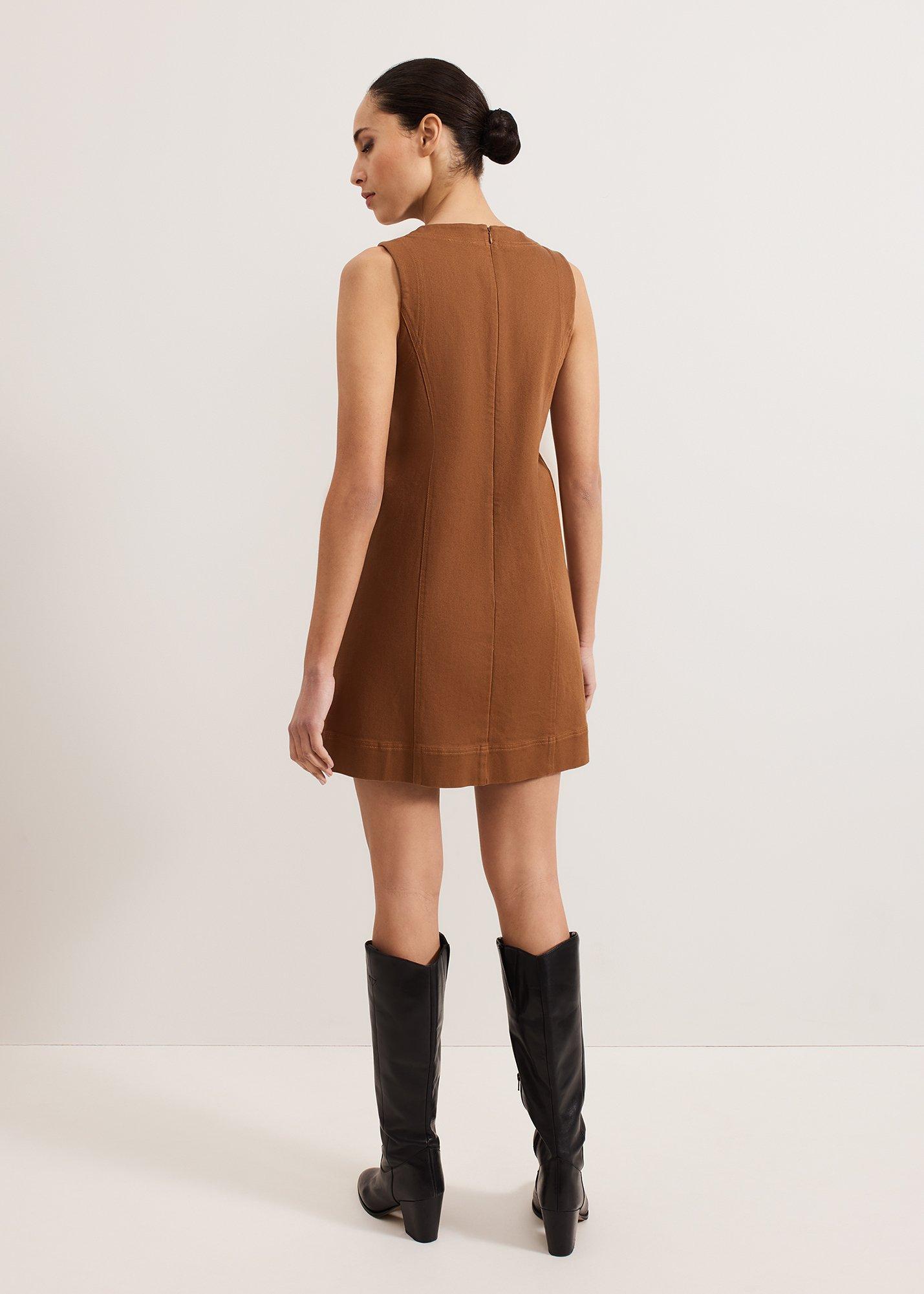 ${product-id}-Janah Denim Dress-Brown-${view-type}