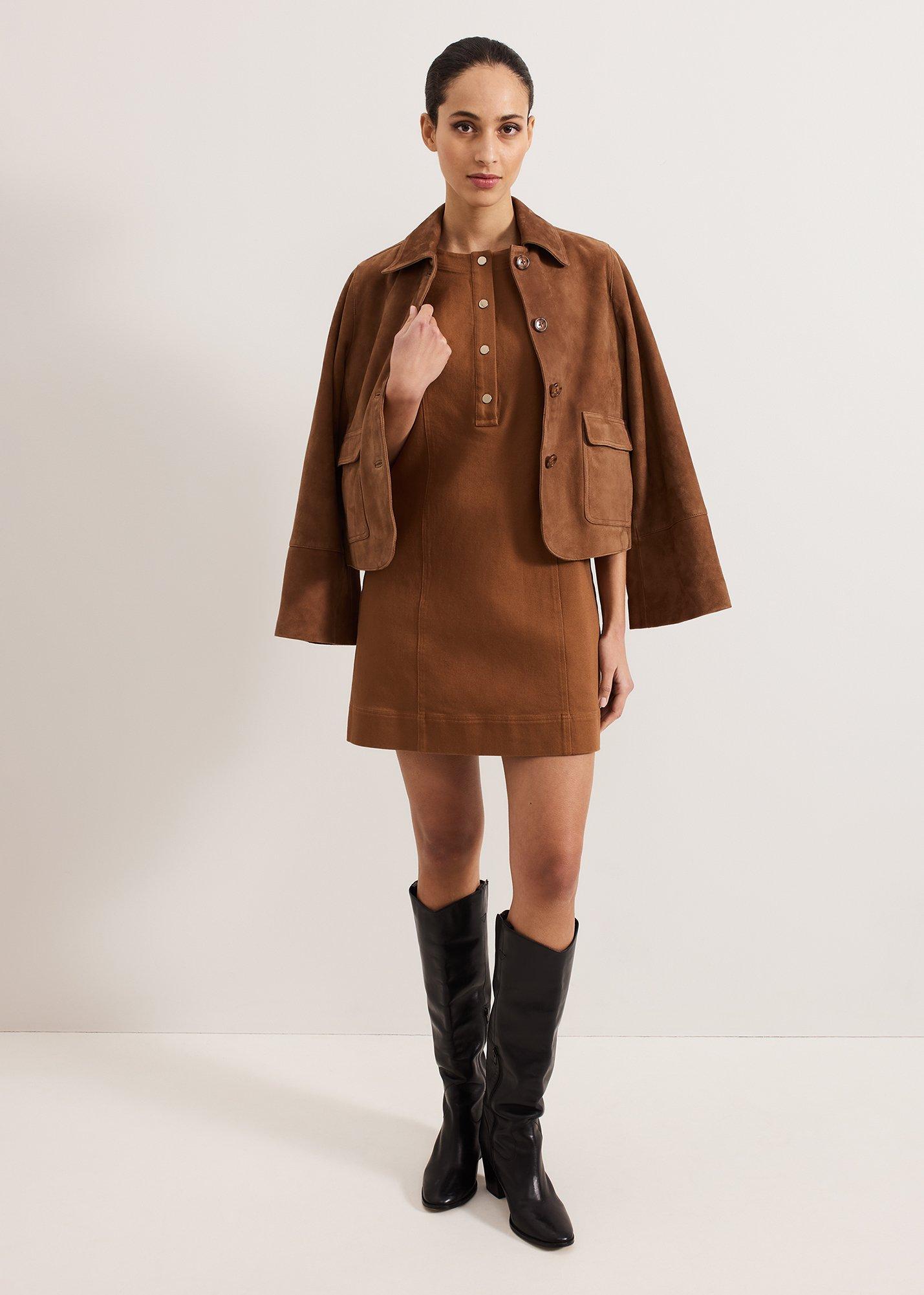${product-id}-Janah Denim Dress-Brown-${view-type}