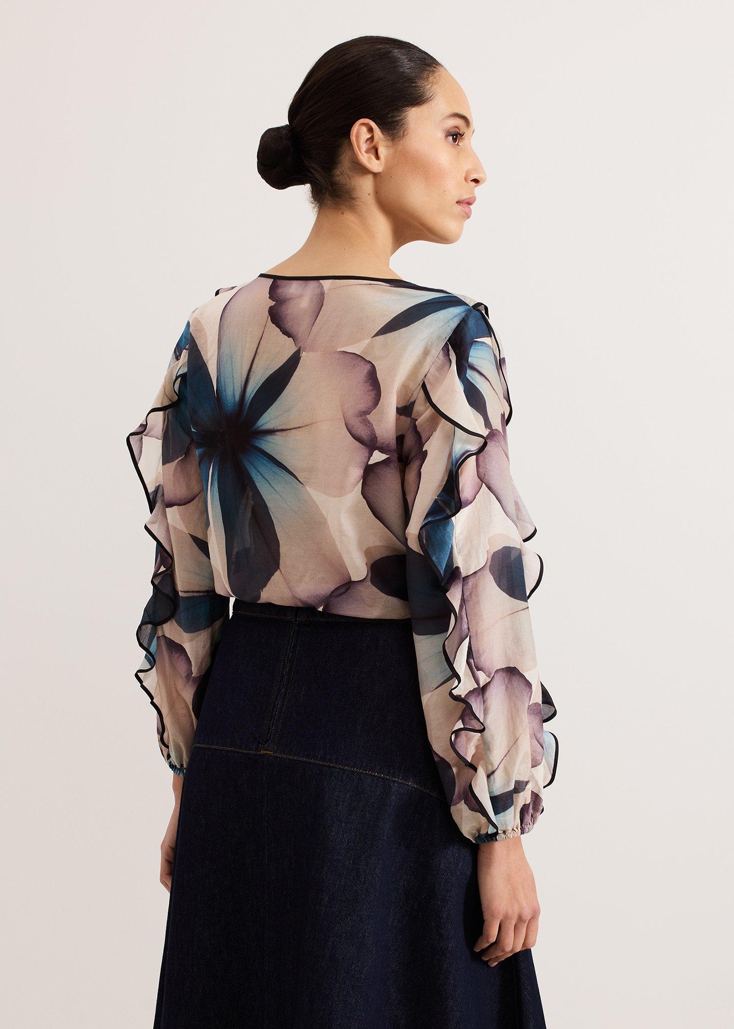 Cosmos Silk Blouse