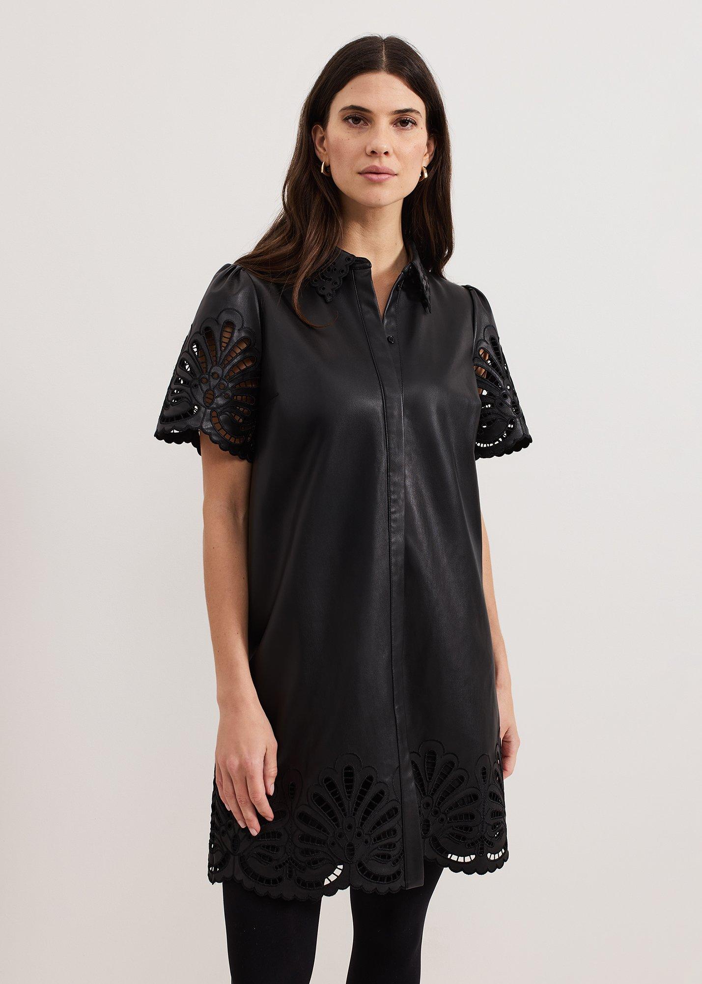 Cutwork Pu Dress