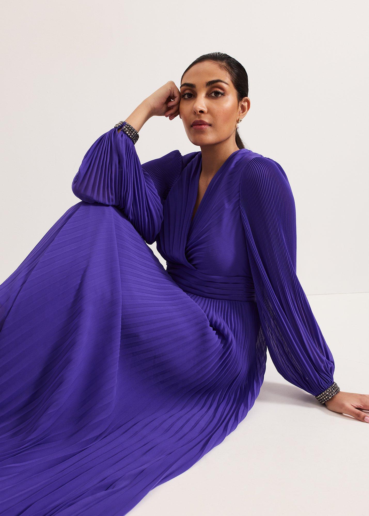 ${product-id}-Petite Beaded Dress-Purple-${view-type}