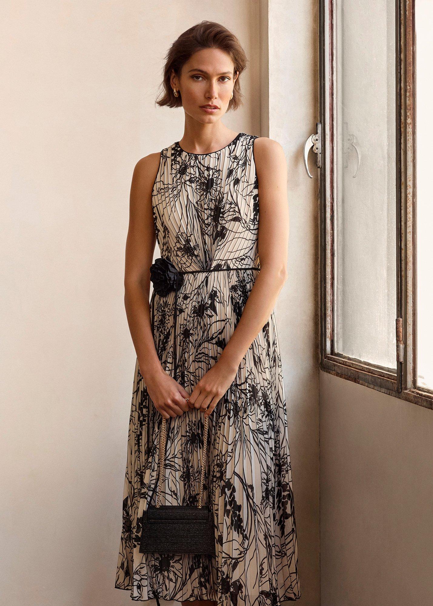 Sandra Printed Dress
