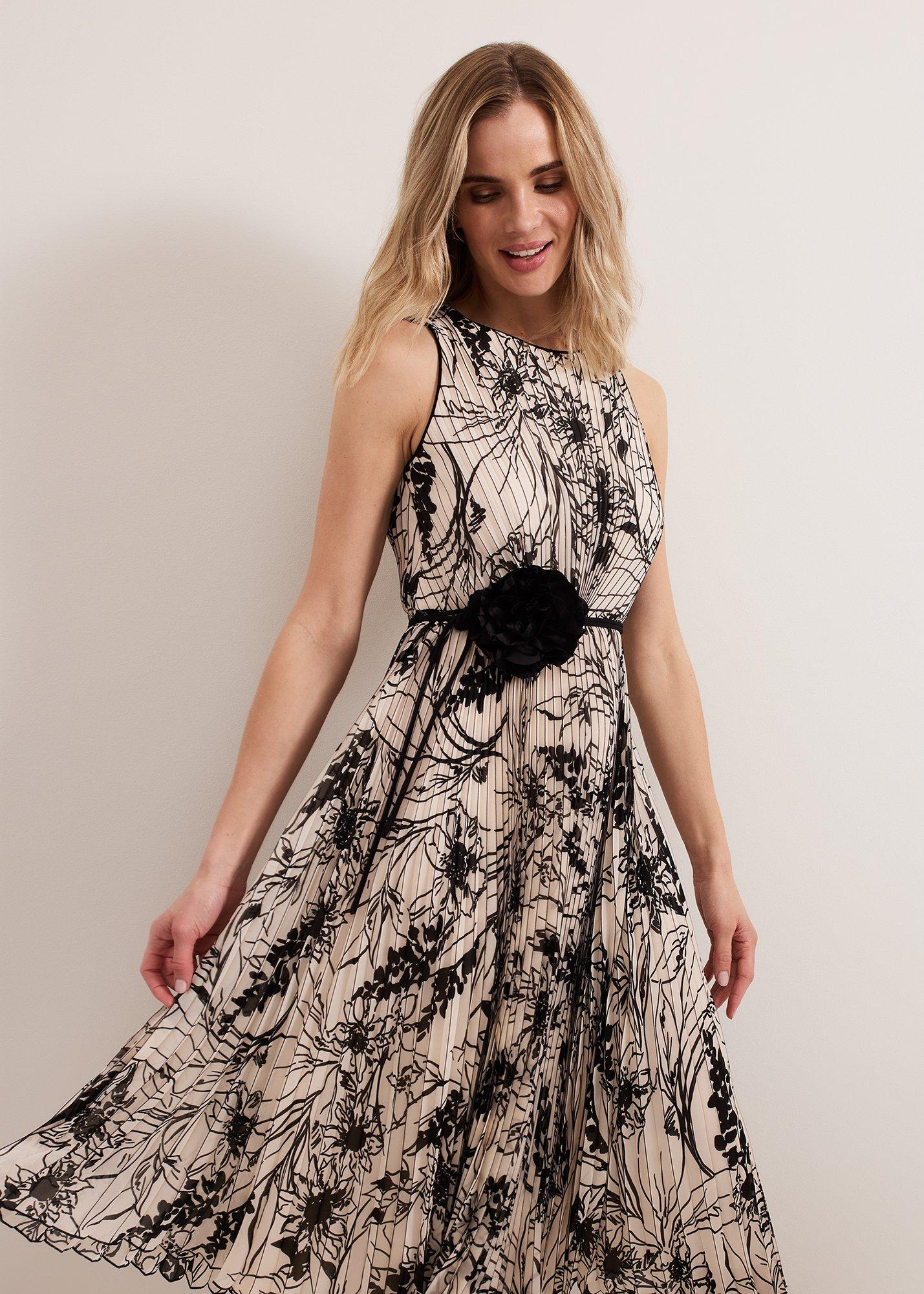 ${product-id}-Sandra Printed Dress-Black/Ivory-${view-type}