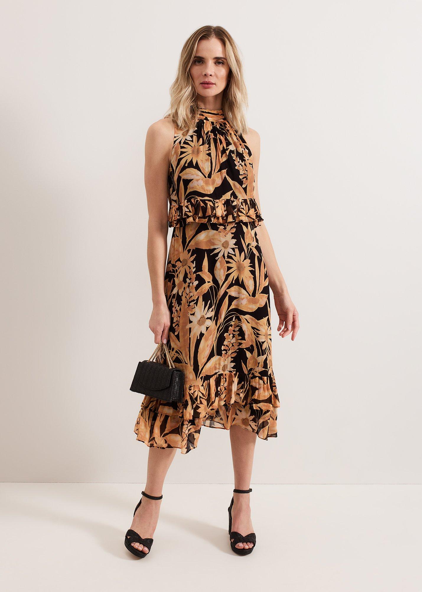 Alma Printed Dress