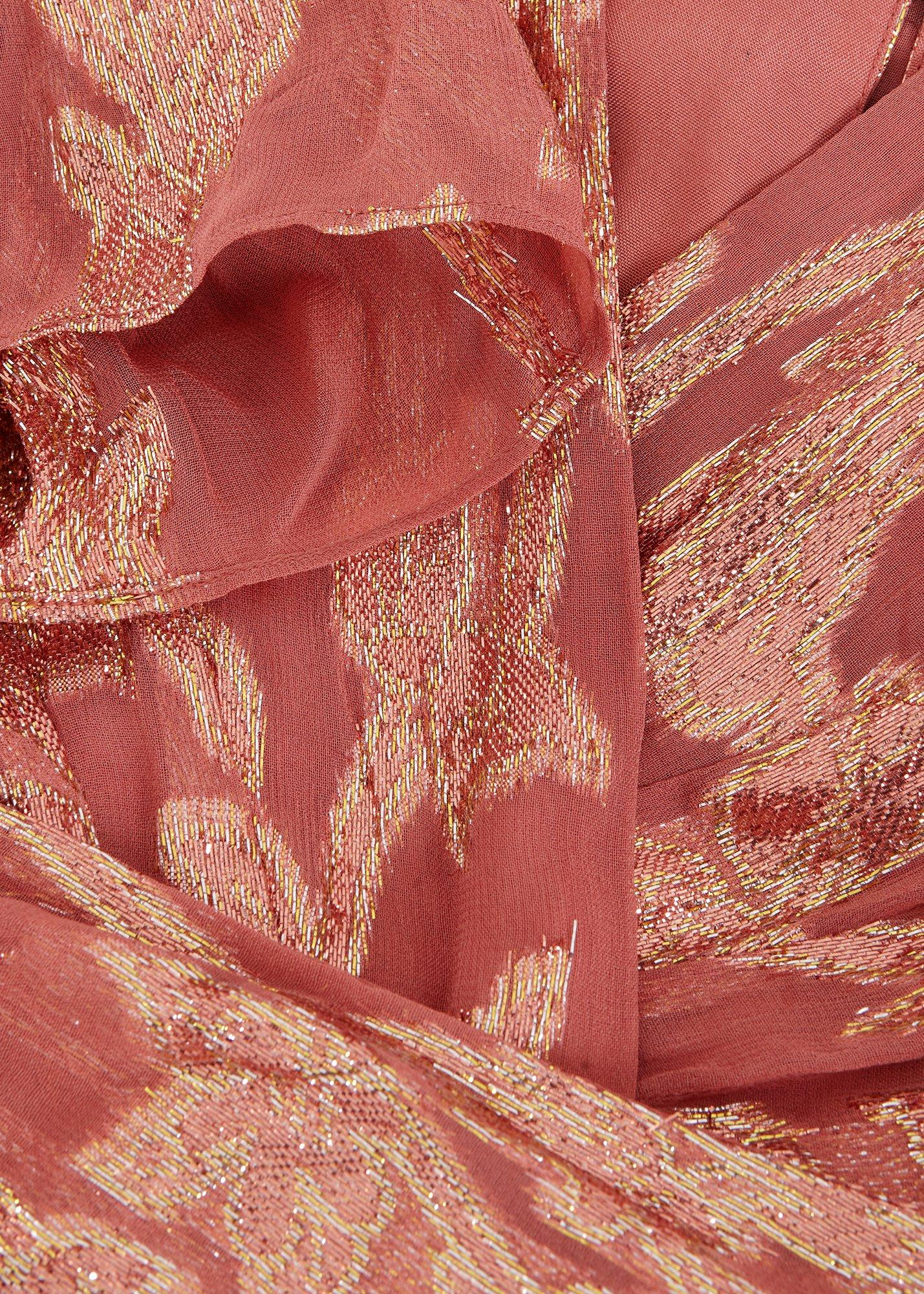 Elanie Shimmer Maxi Dress