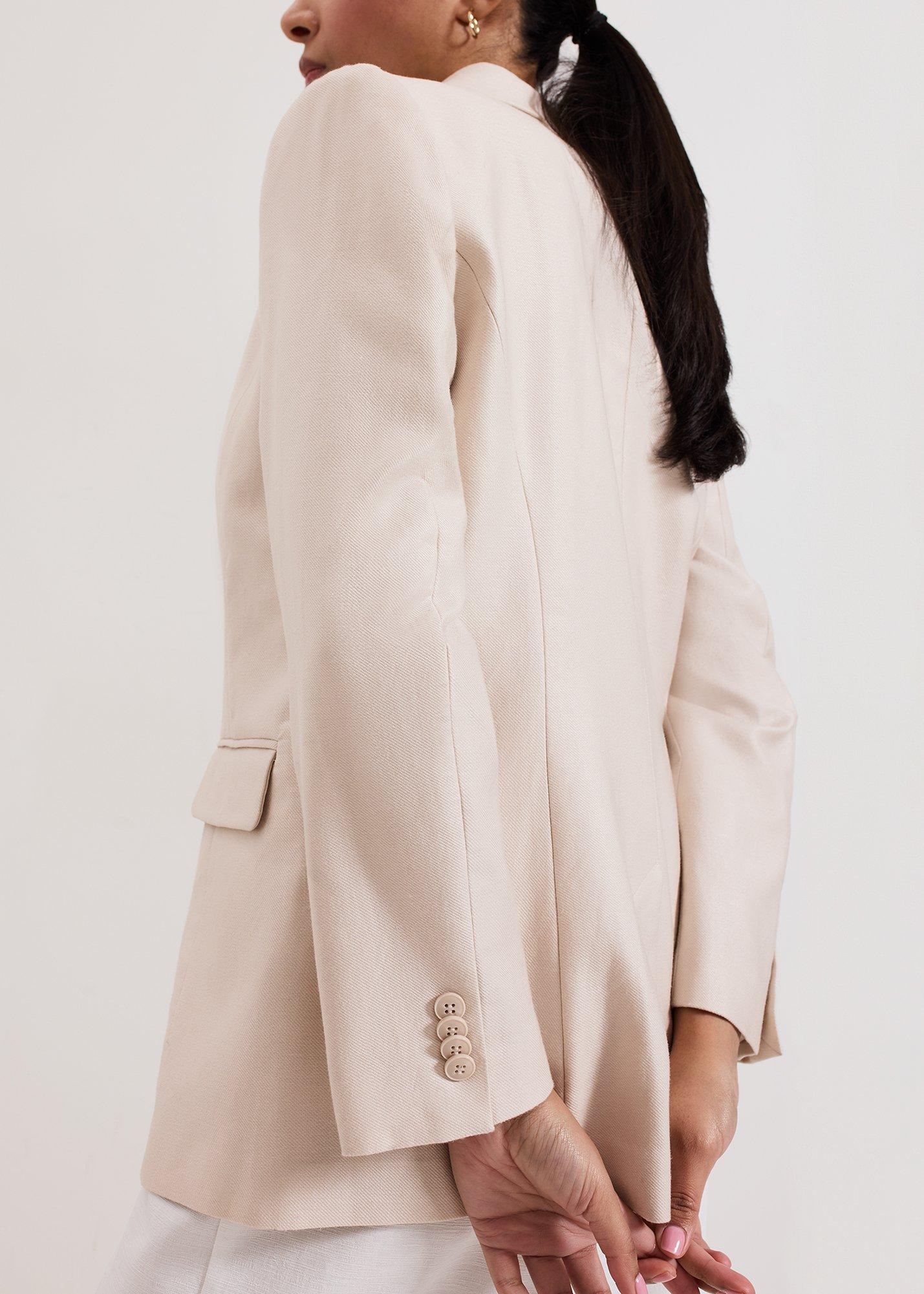 ${product-id}-Amble Petite Blazer-Stone-${view-type}