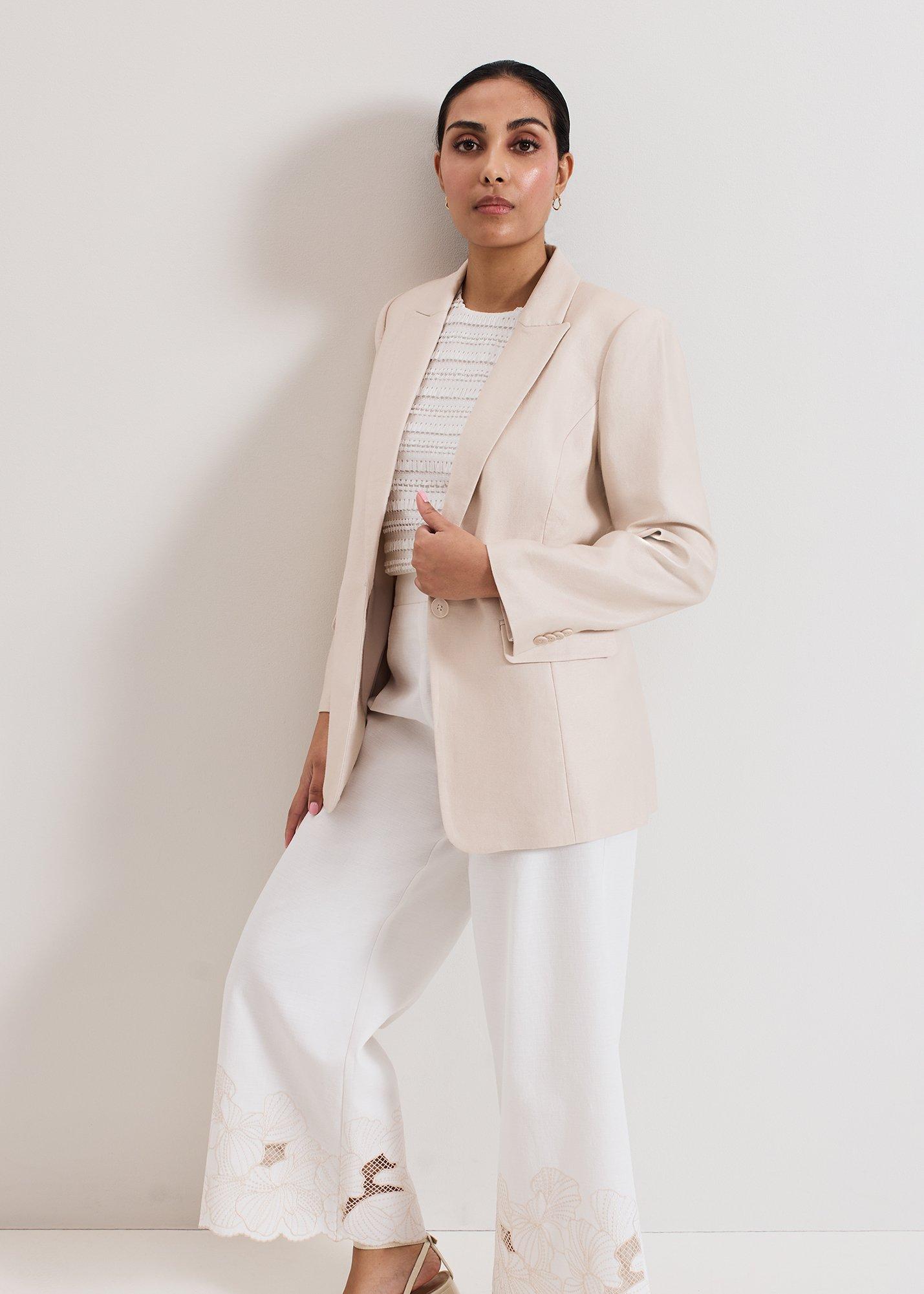 ${product-id}-Amble Petite Blazer-Stone-${view-type}