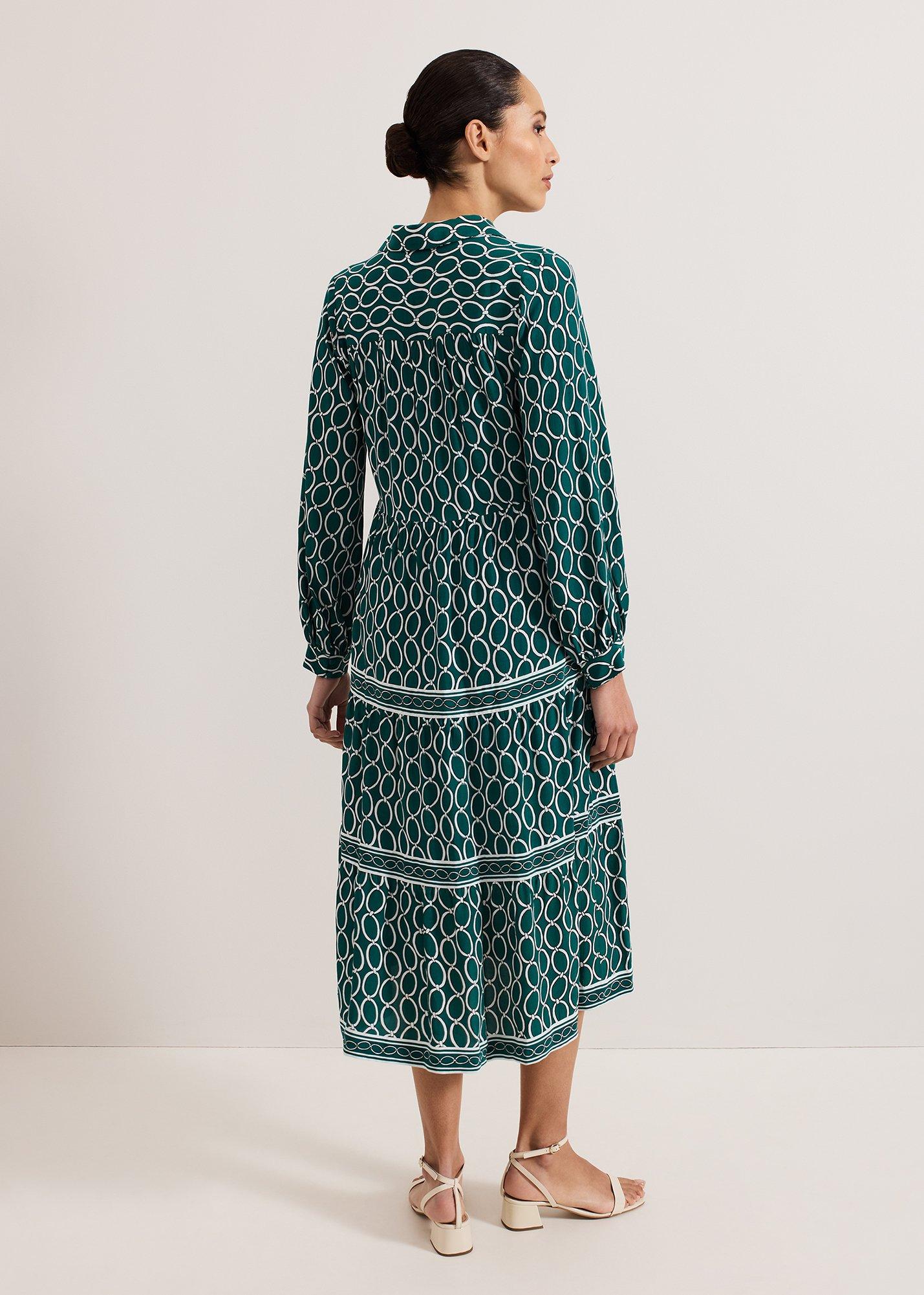Tiered Midi Dress