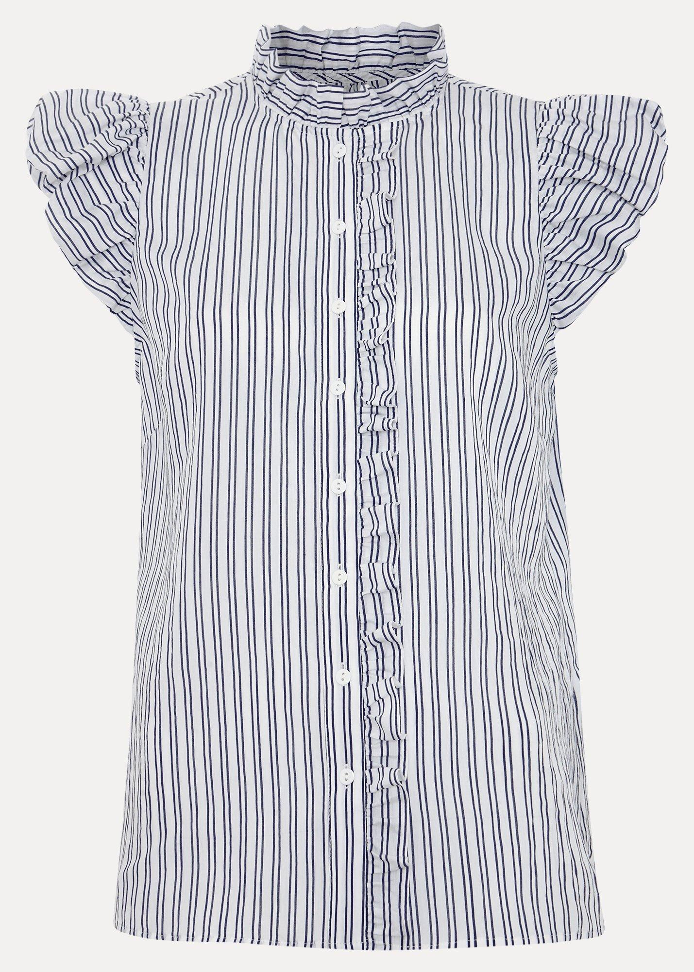 ${product-id}-Ariana Stripe Shirt-Navy/Ivory-${view-type}