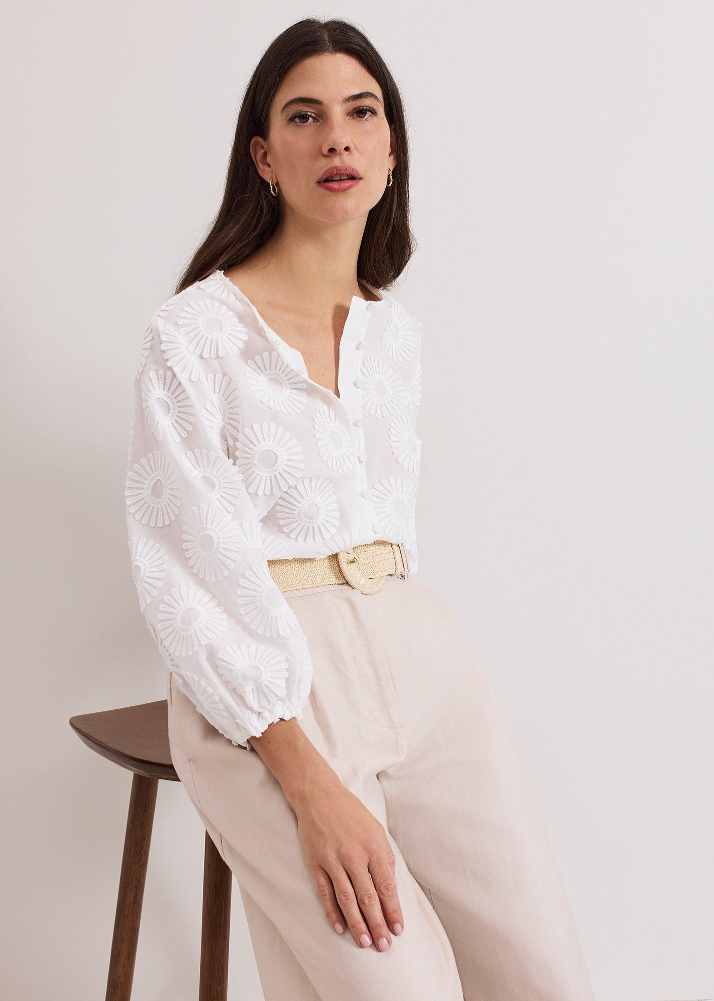 ${product-id}-Daisy Poplin Blouse-Ivory-${view-type}
