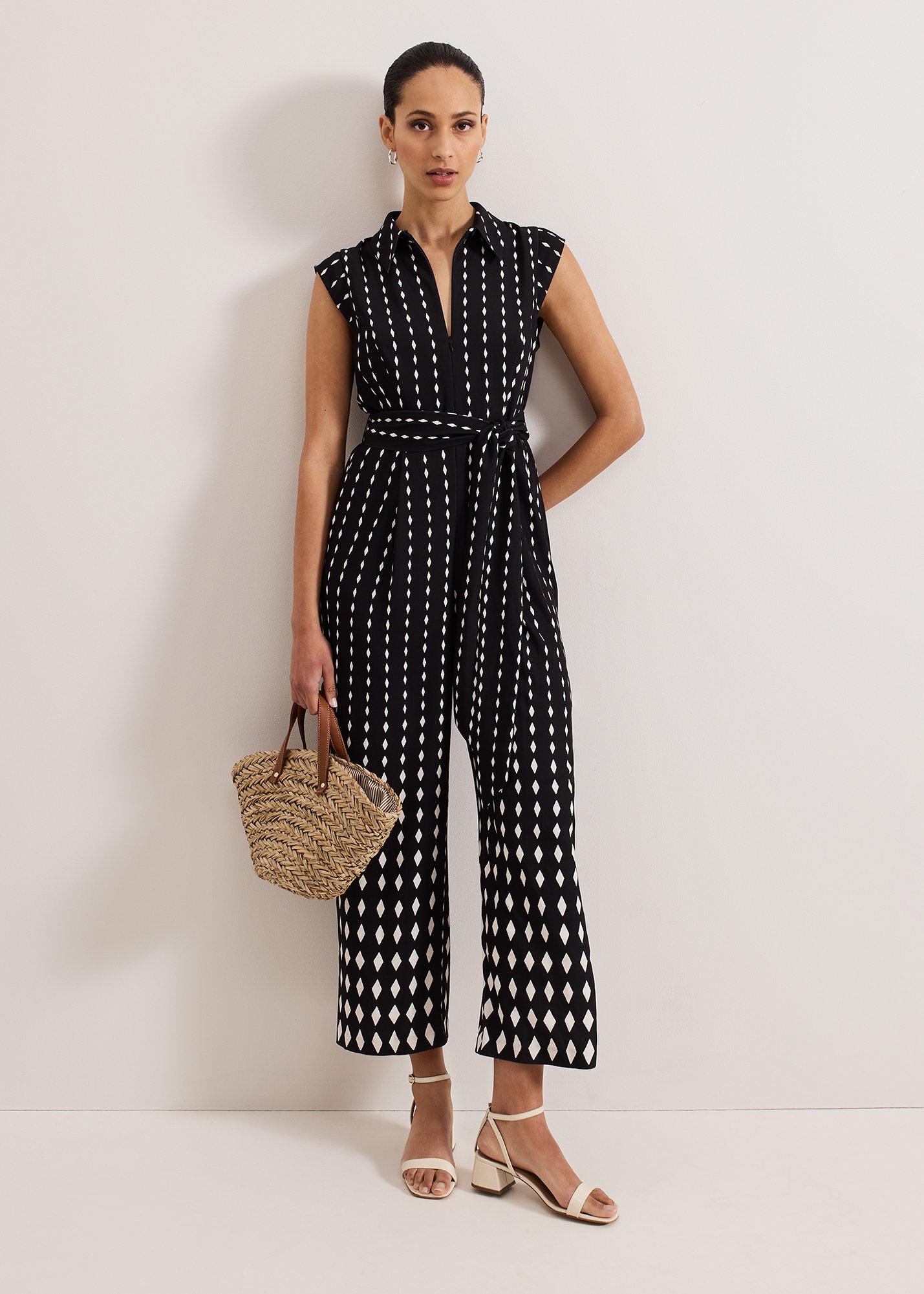 Delina Geo Jumpsuit