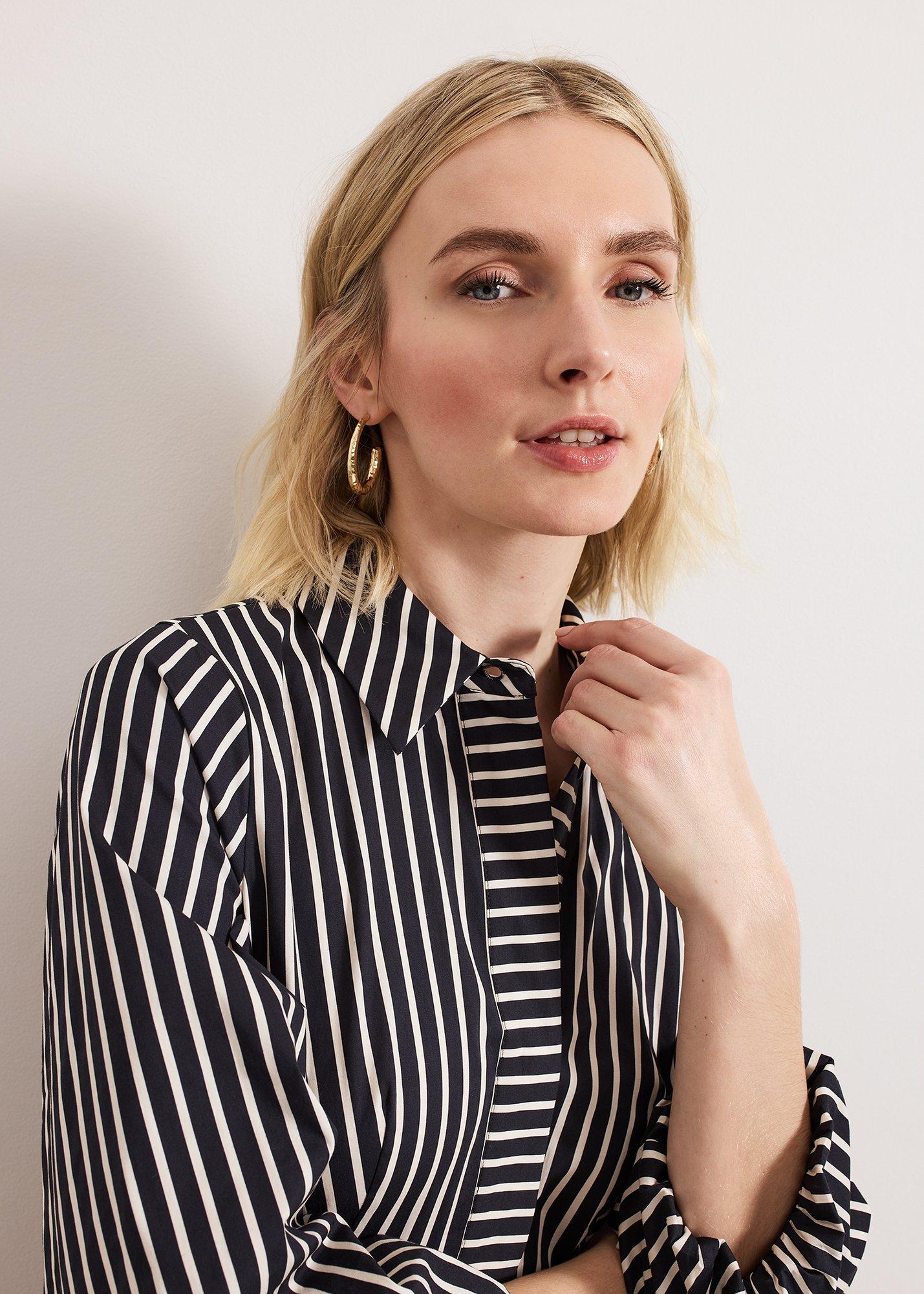 ${product-id}-Corina Stripe Dress-Black-${view-type}