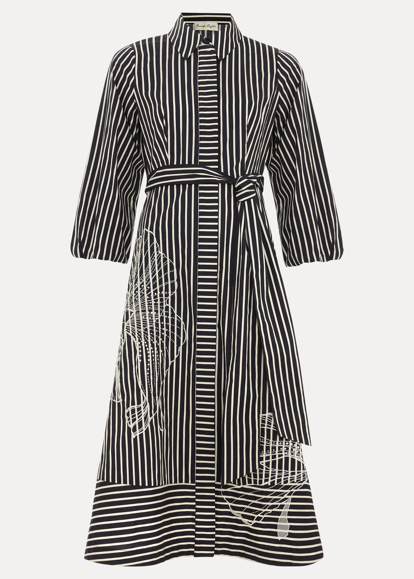 ${product-id}-Corina Stripe Dress-Black-${view-type}