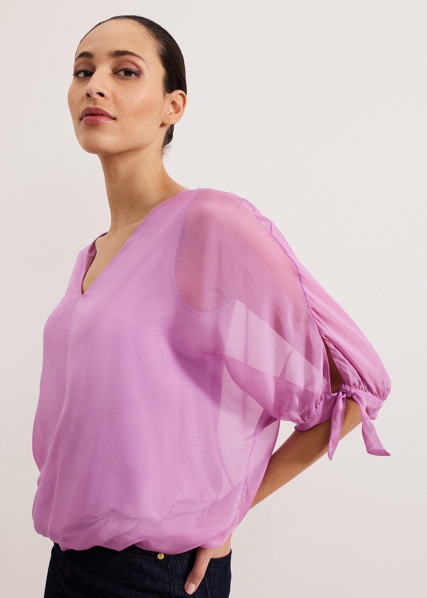 Madison Silk Blouse